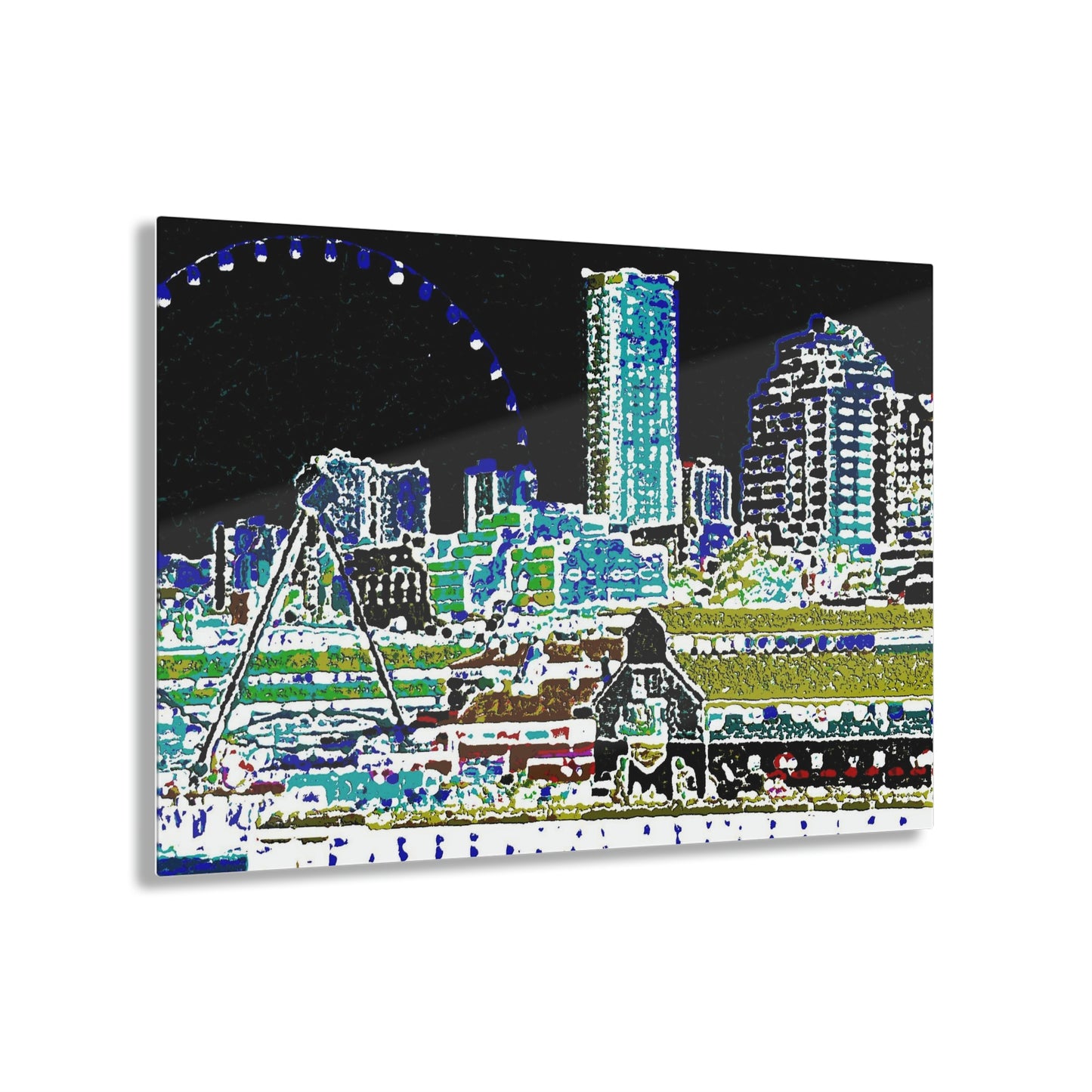 Acrylic Prints ... That Classic Wheel ... 'Seattle's Wheel' ... & An Old Classic Waterside Vendors ...  'Family Archives' ... Original Works ...