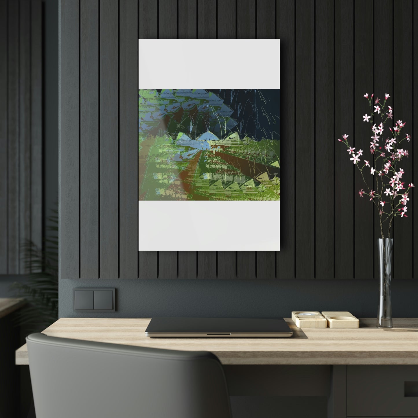 Acrylic Prints ... 'Bahai'i House-Of-Worship' ... "Lotus Temple: Delhi, India, 2008" ... Original Works ...