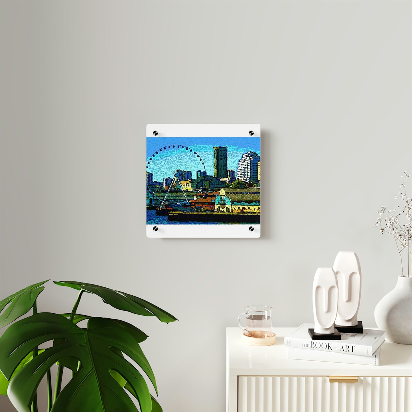 Acrylic Wall Art Panels ... That Classic Wheel ... 'Seattle's Wheel' ... & An Old Classic Waterside Vendors ...  'Family Archives' ... Original Works ...