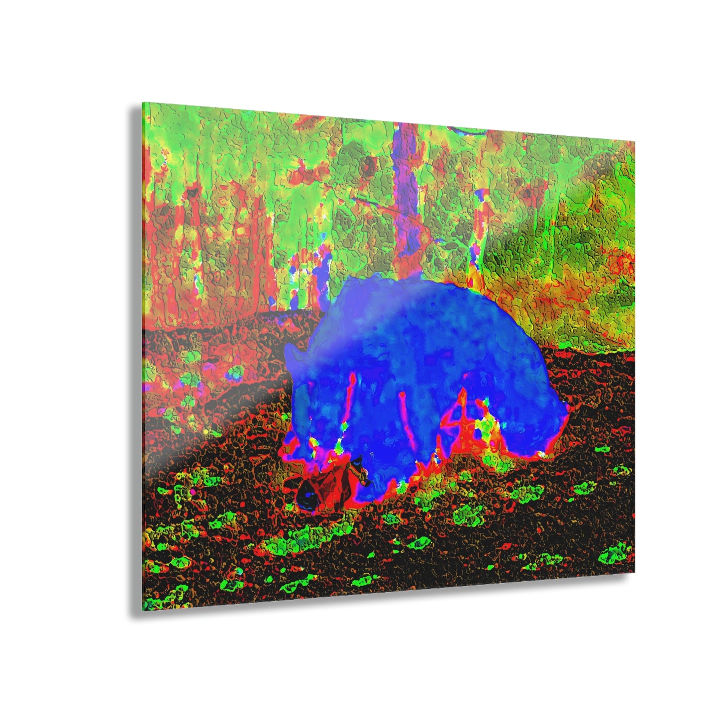 Acrylic Prints (French Cleat Hanging) ... RCY: "Rhett Creek Yogi ... '500 Lbs Of Autumn Season Hunger' ..."  ... September 2022 ... Central Idaho ... Original Works ...