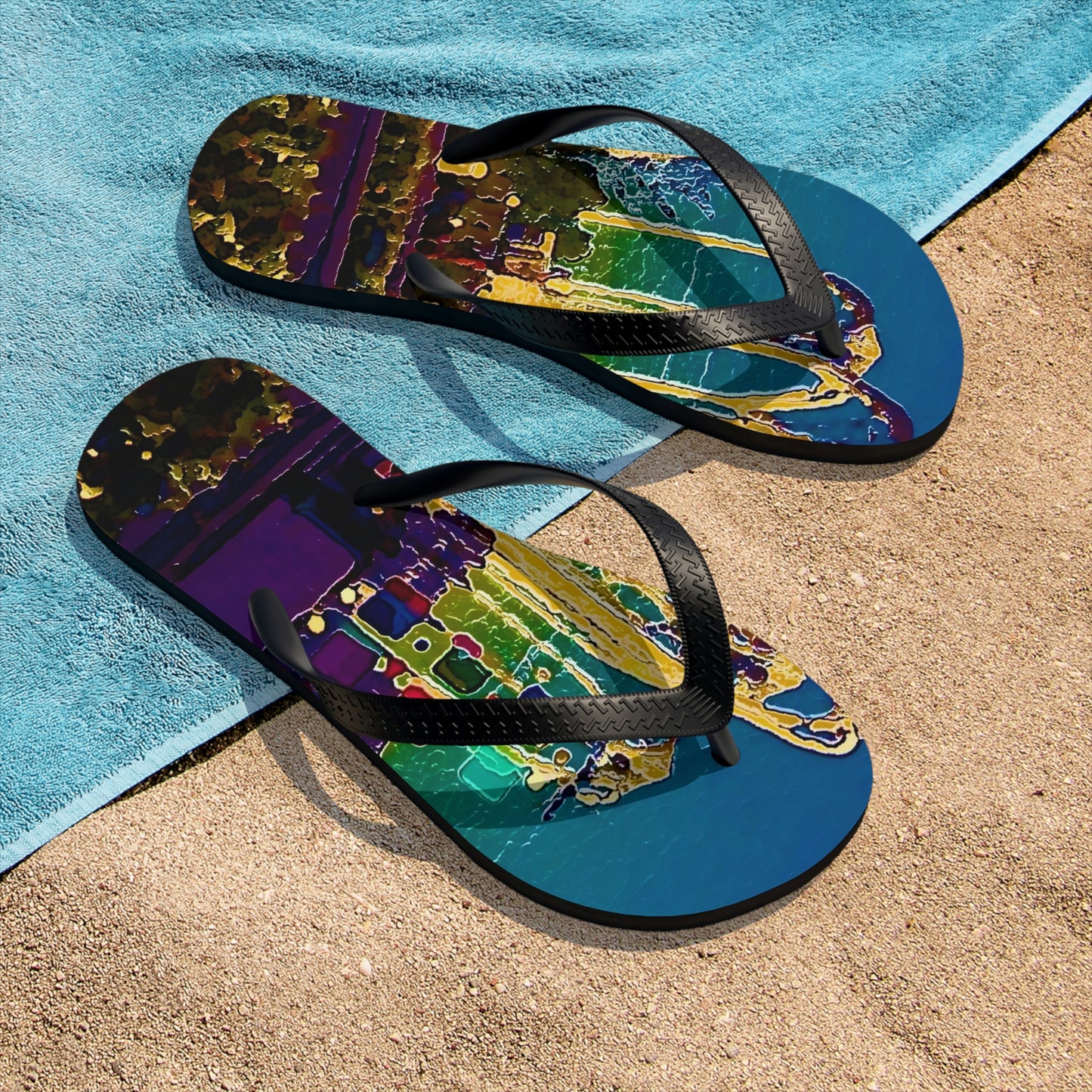 Unisex Flip-Flops ... "Arches 'Like-No-Other' ... " Seattle World's Fair: 1962. A Family Original ...
