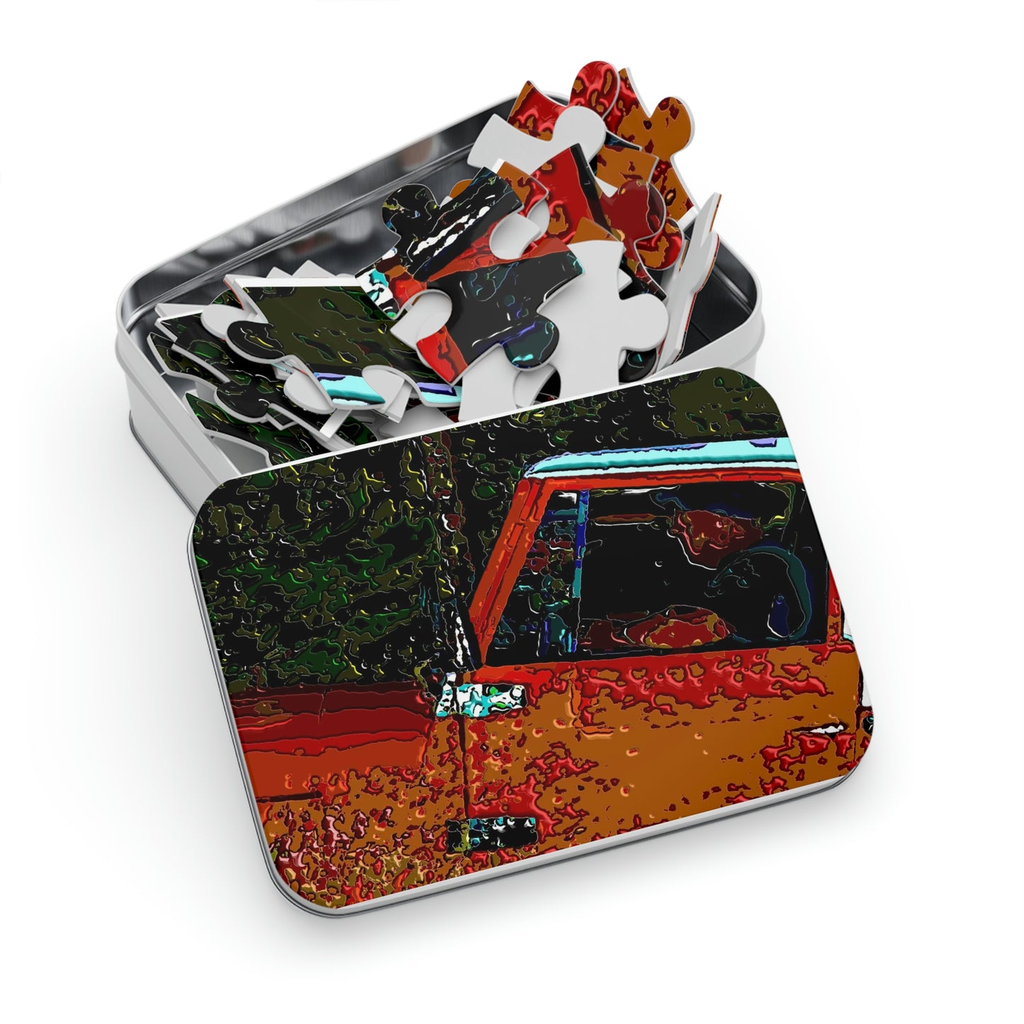 Jigsaw Puzzle (30, 110, 252, 500,1000-Piece) ... How-To-Drive-Idaho's-Mountain_Roads ... "Like A Professional'" ... "Truckin' Like The Doo-Dah-Man" ...