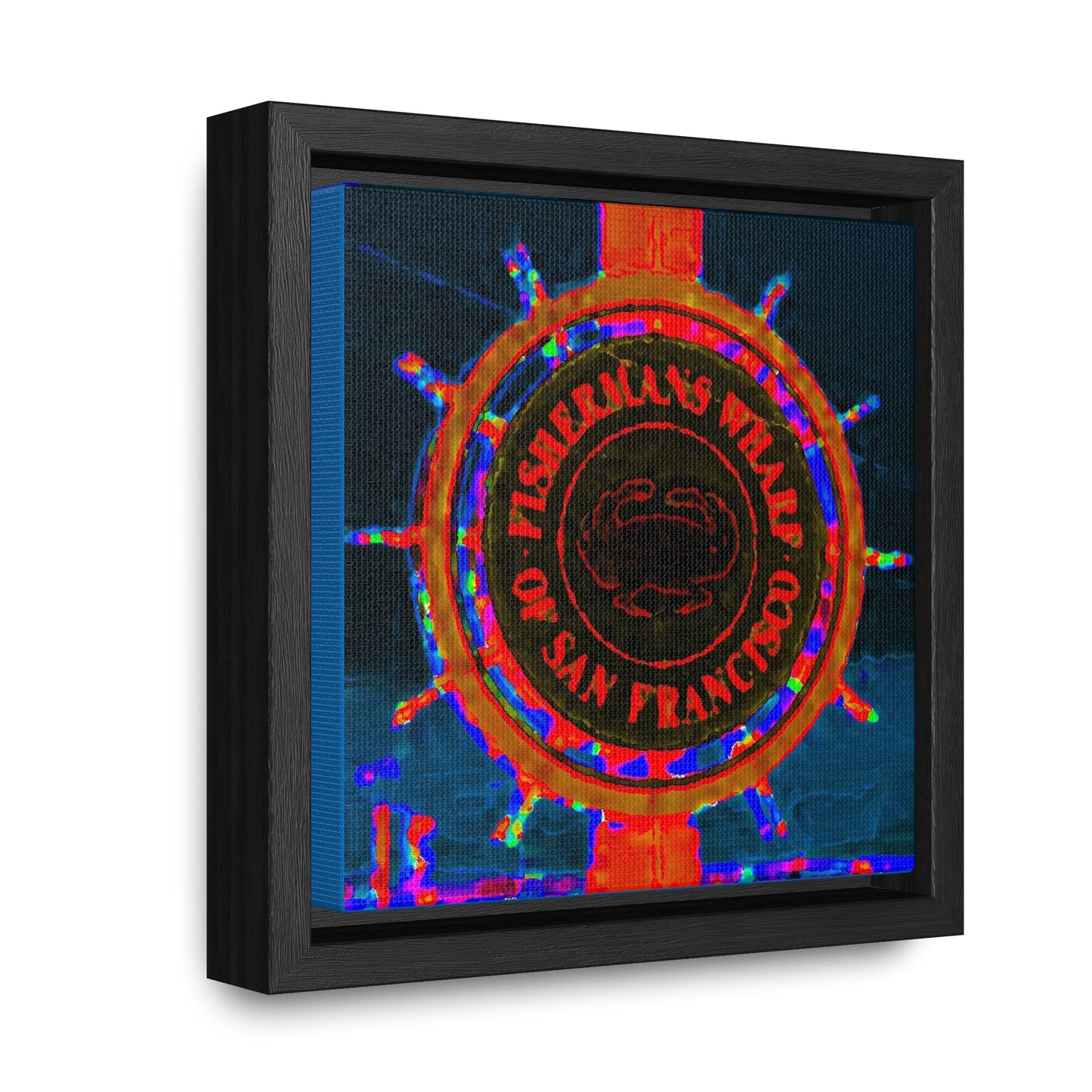 Gallery Canvas Wraps, Square Frame ... "No.9 Fishermen's Grotto - Fishermen's Wharf, SF, California" ... Family Archives: 1970's ... Original Works ...