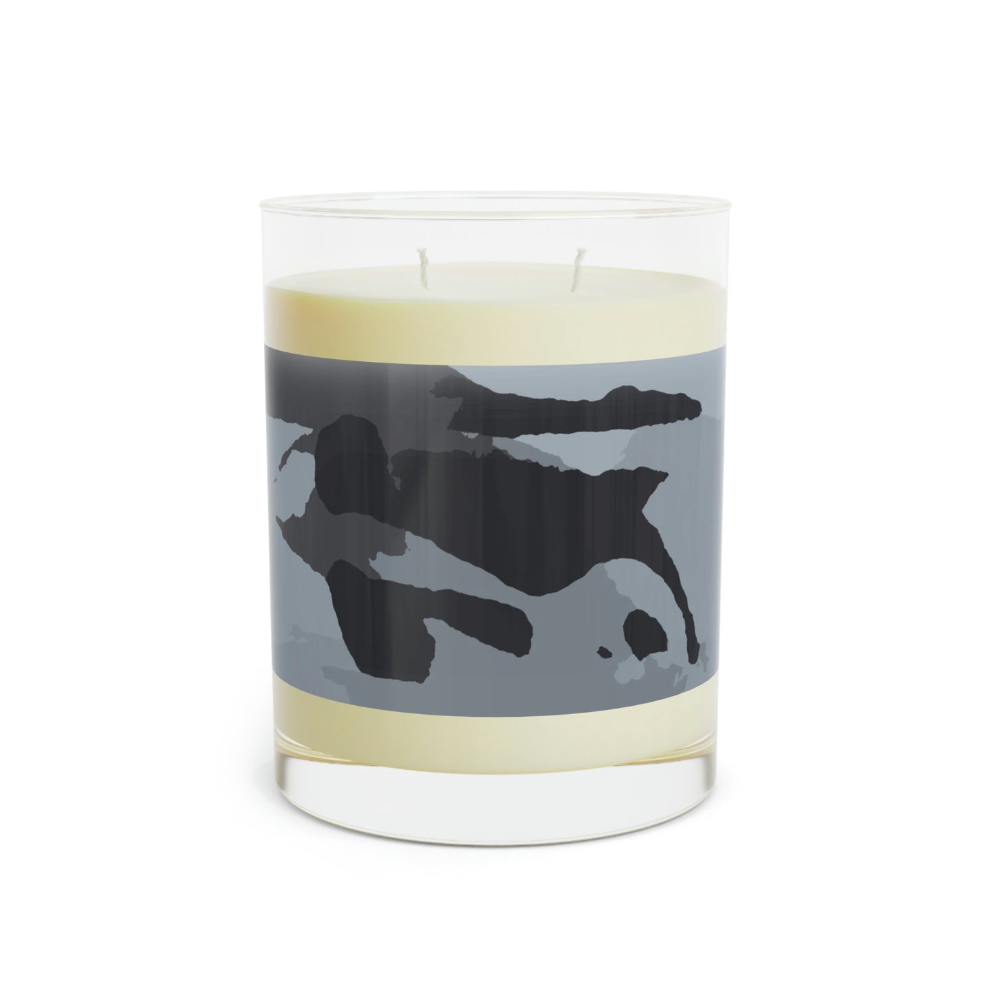 Scented Candle - Full Glass, 11oz ...  'Right Next To Us ... Whale Watch Salish Sea' ... Summer 2012 ... Friday Harbor, San Juan Island, WA ...