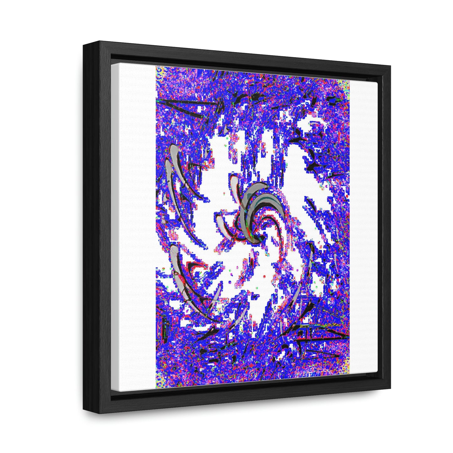 Gallery Canvas Wraps, Square Frame ... "Waning Moon" ... Central Idaho ... October 2022 ... Rendering Time: 22 Hours ... Original Works ...