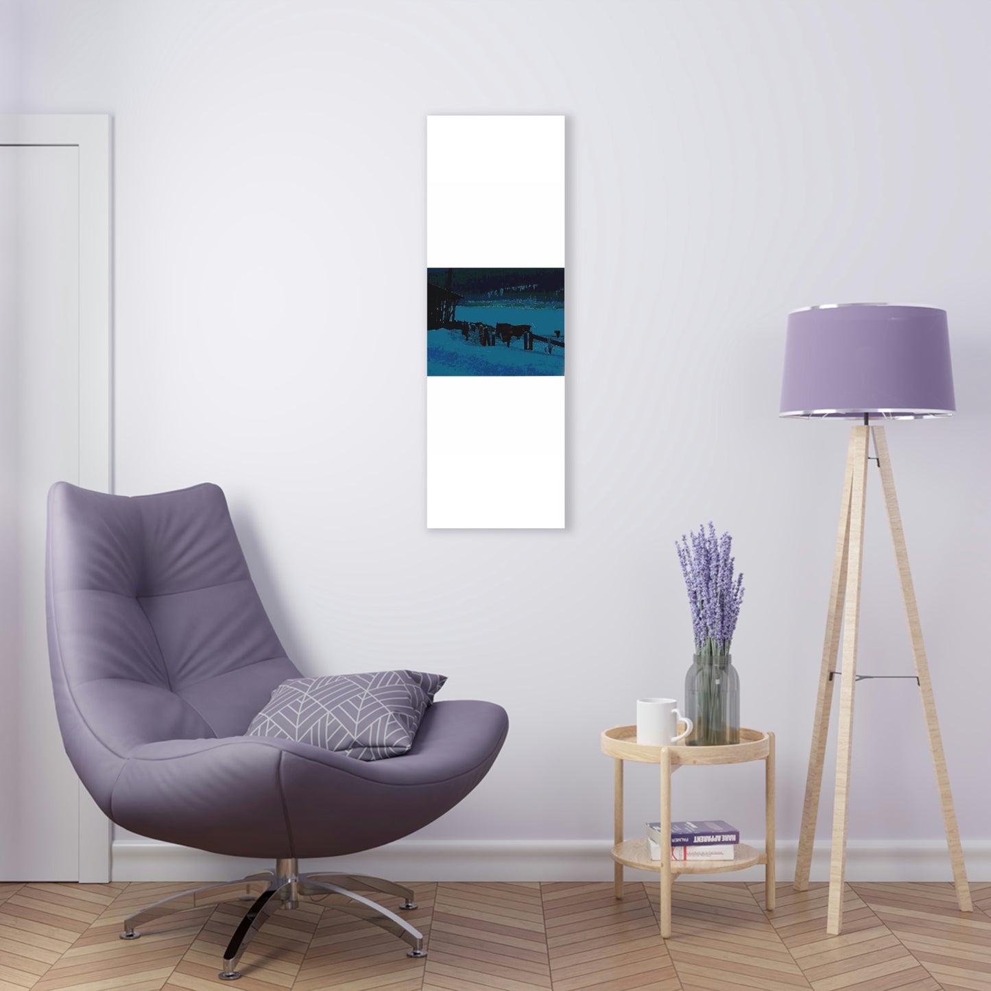 Acrylic Prints ... A Quiet Morning ... "Along The Red River & Nature Preserve Plateau" ... Jan23 ... Original Works ...