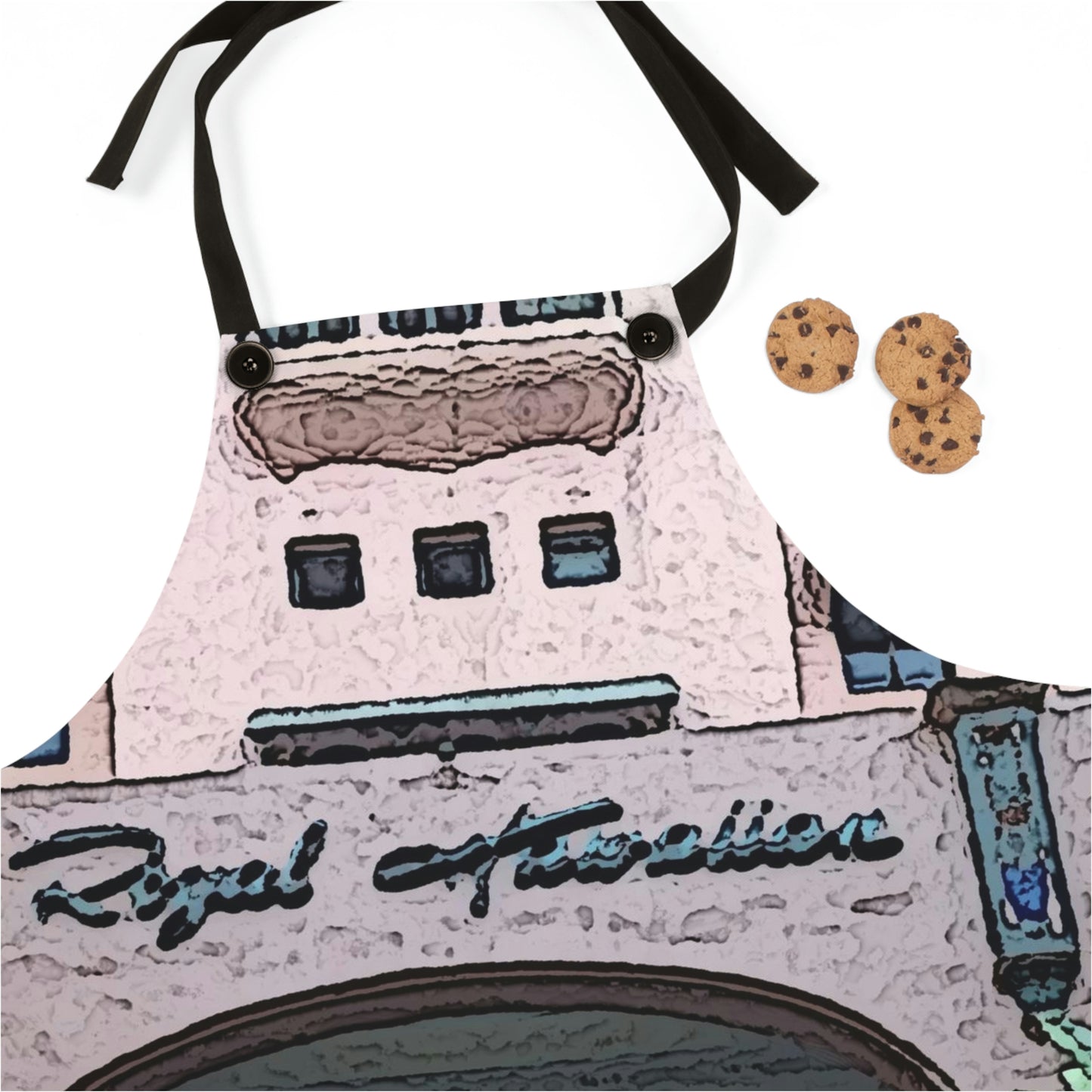 Apron ...  "La Grande Entree" At: 'The Pink Palace' ... The Royal Hawai'ian ... Honolulu, HI ... '27Oct2014' ... Original Works ...