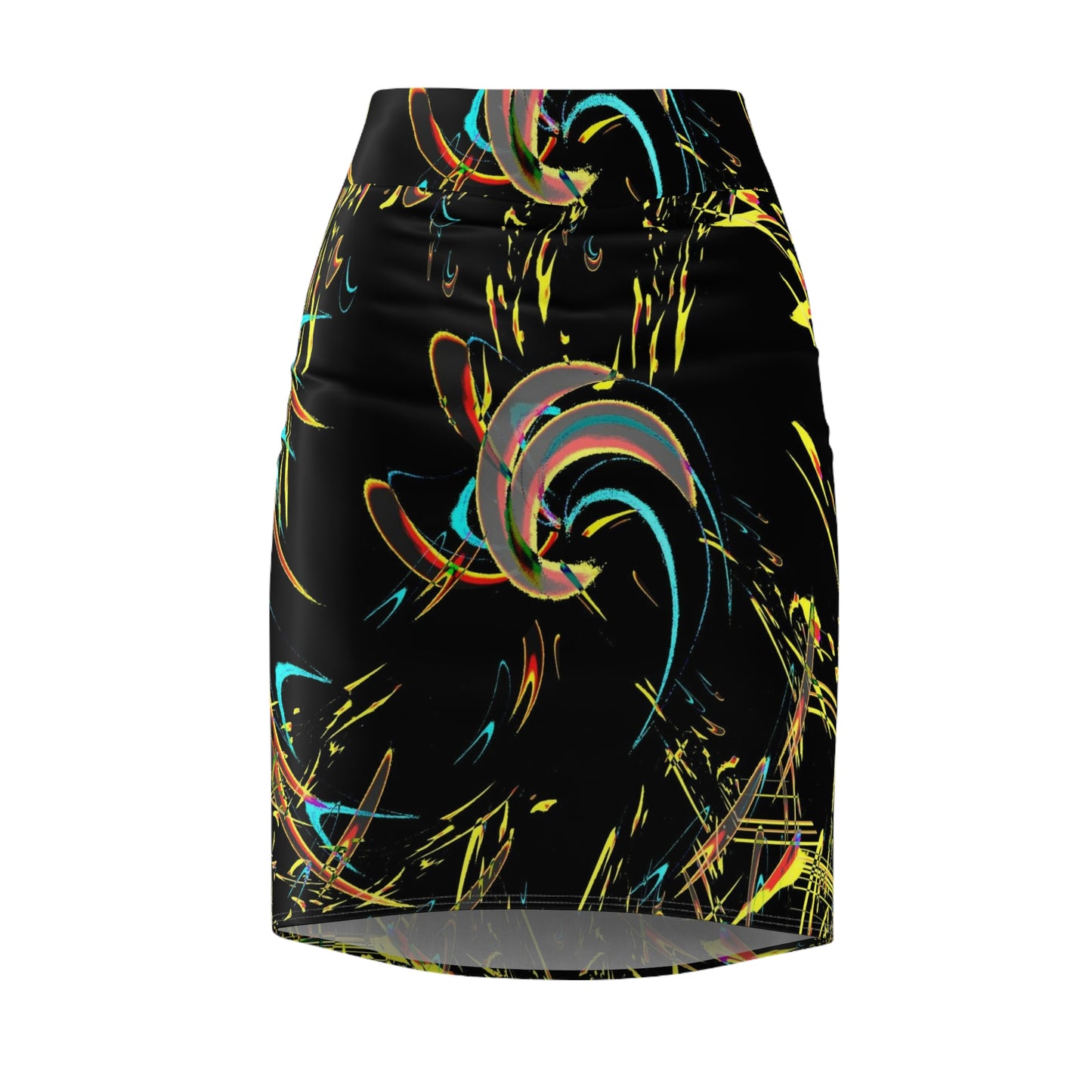 Women's Pencil Skirt ... "Waning Moon" ... Central Idaho ... October 2022 ... Rendering Time: 22 Hours ... Original Works ...