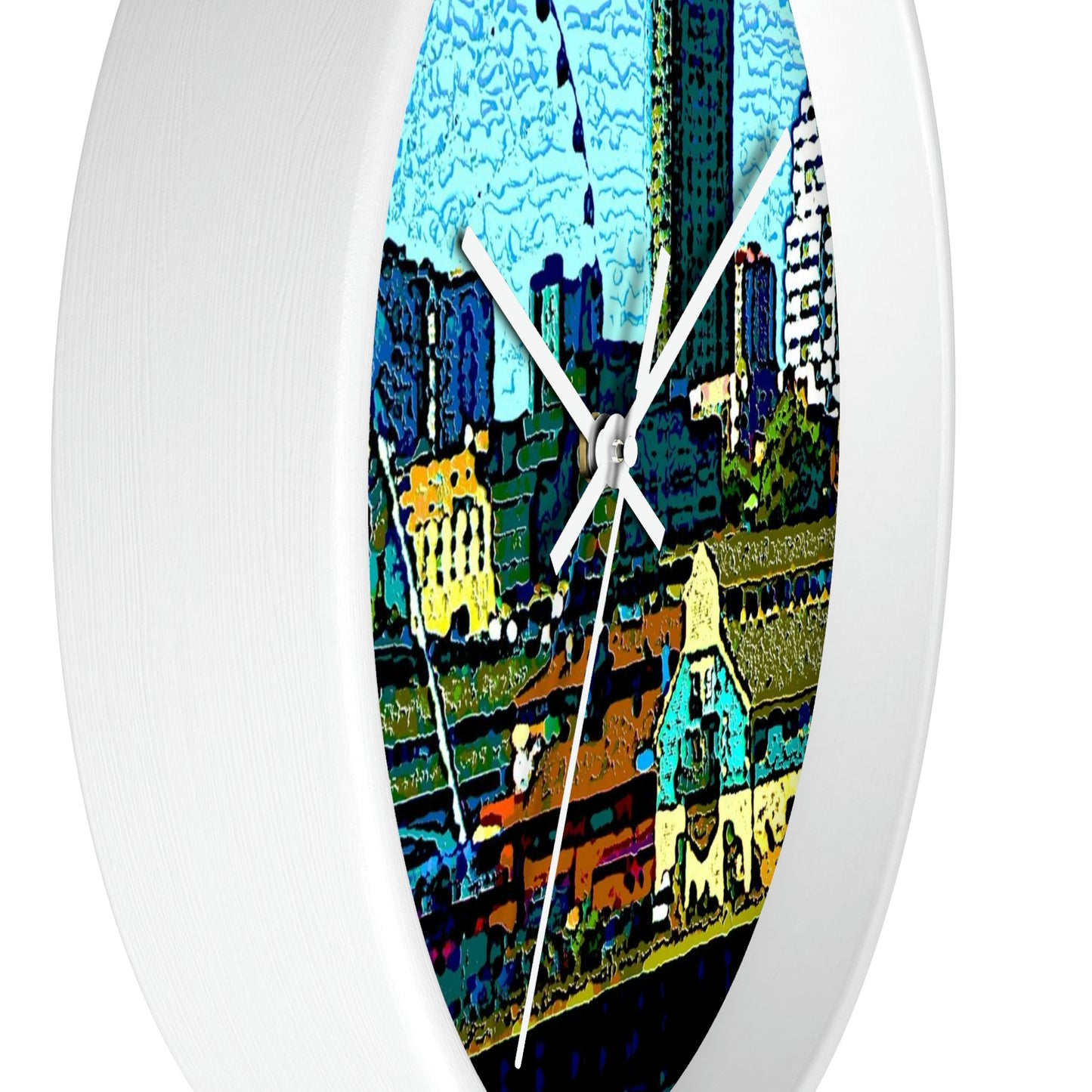 Wall clock ... That Classic Wheel ... 'Seattle's Wheel' ... & An Old Classic Waterside Vendors ...  'Family Archives' ... Original Works ...