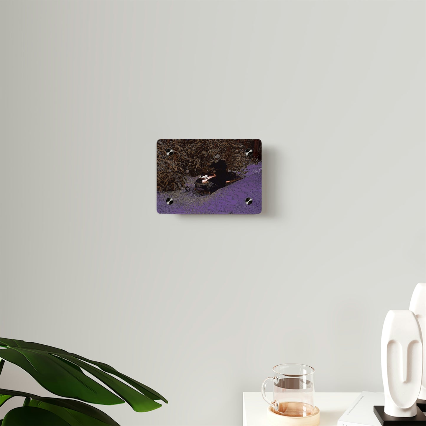 Acrylic Wall Art Panels ... Yep ... "Another Day ... Riding Through The Wilderness ... " ... February 2023 ... Original Works ...