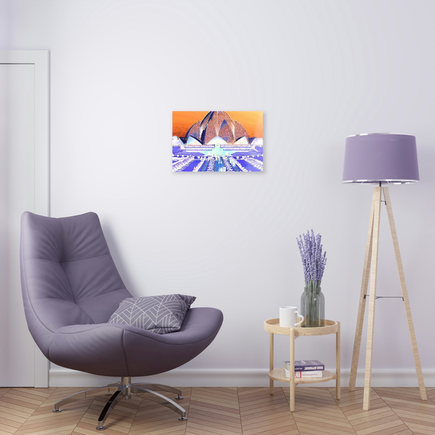 Acrylic Prints ... 'Bahai'i House-Of-Worship' ... "Lotus Temple: Delhi, India, 2008" ... Original Works ...