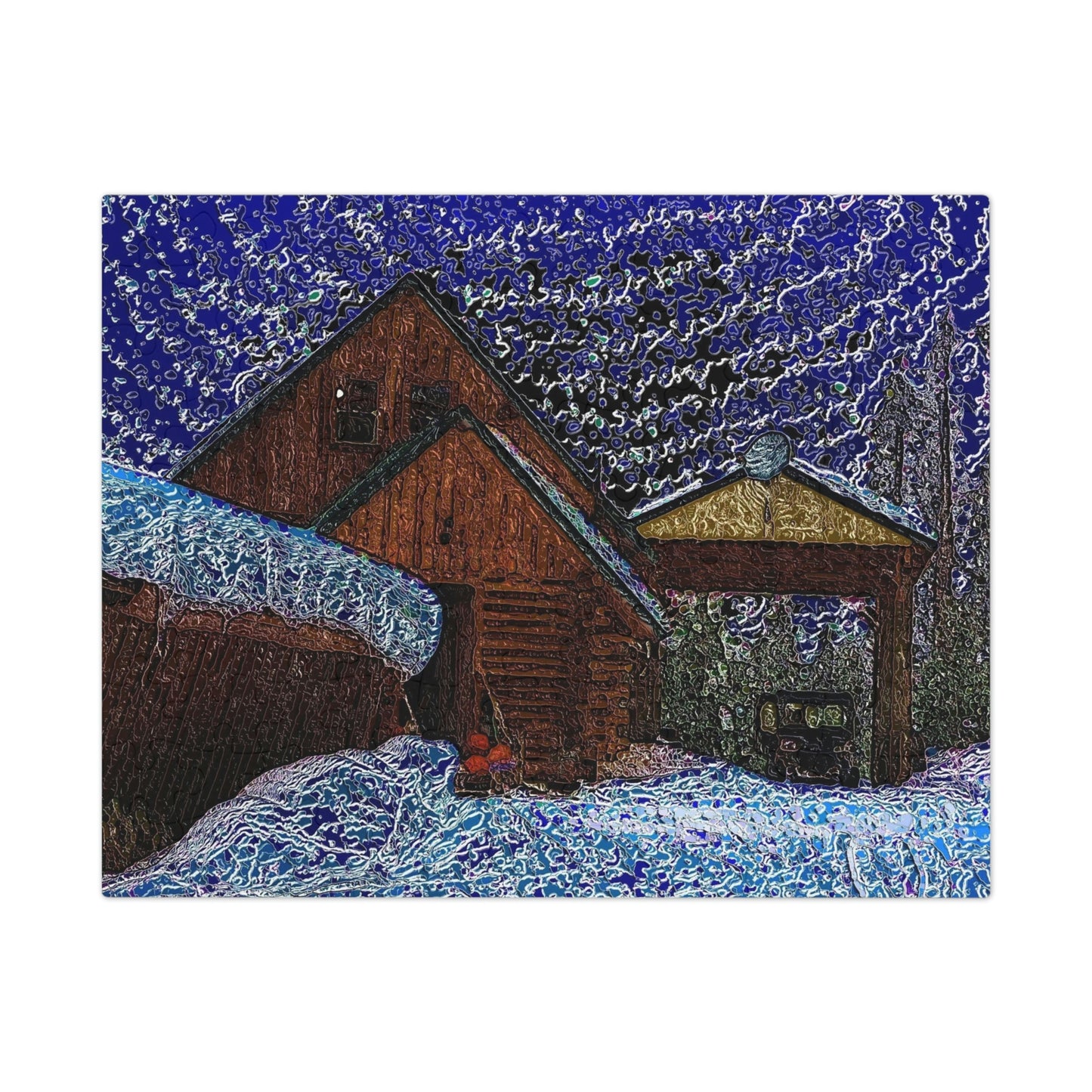 Jigsaw Puzzle (30, 110, 252, 500,1000-Piece) ... Piece-By-Piece ... "Count The Hours & Enjoy The Colors..!" ... Original Works: Phots' Photo: Les Objets D'Art ...