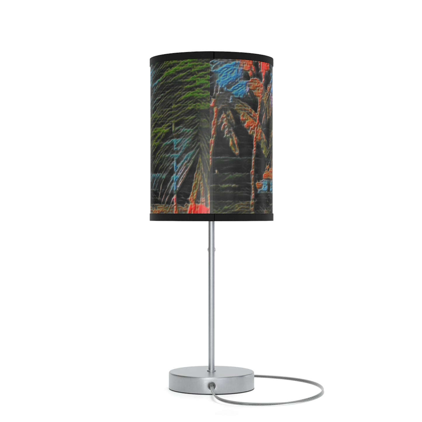 Lamp on a Stand, US|CA plug ... "The Royal Hawai'ian: Waikiki Beach_Beach" ... Honolulu, HI ... Ocotber 2014 (Halloween) ... Original Works ...