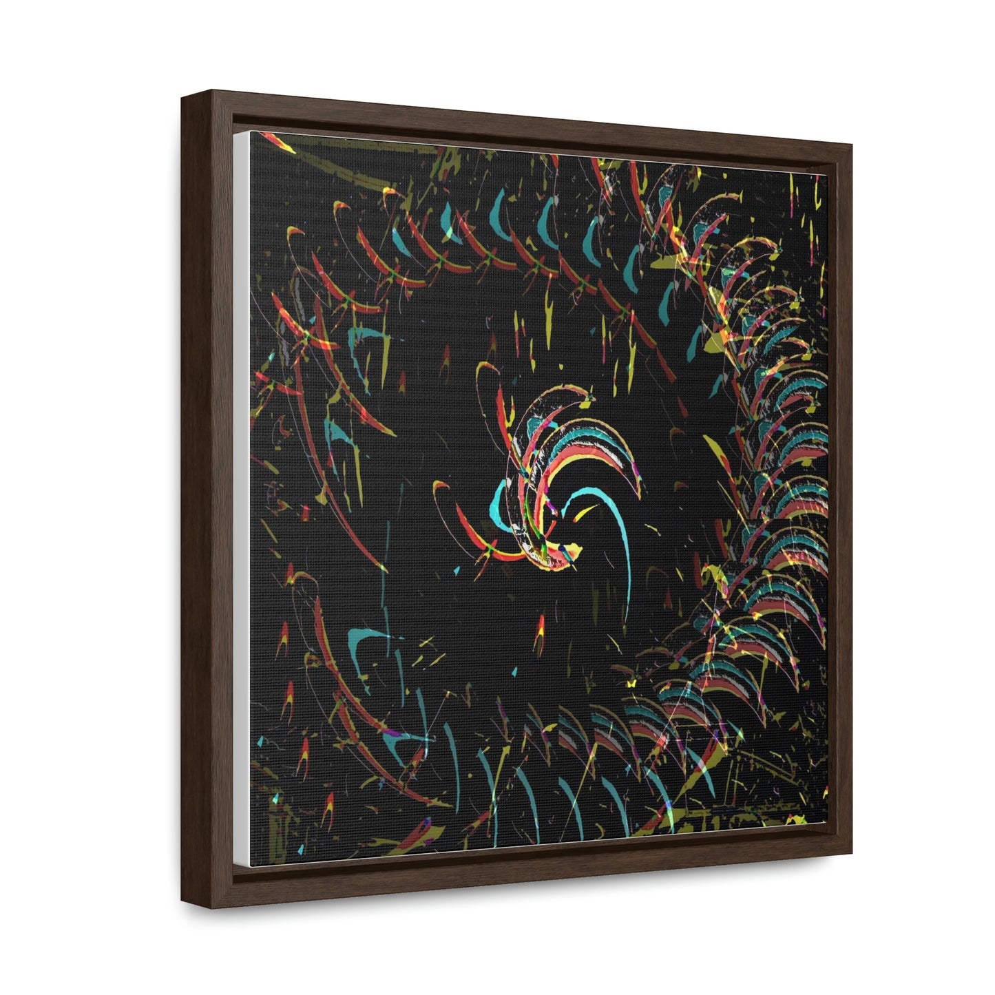 Gallery Canvas Wraps, Square Frame ... "Waning Moon" ... Central Idaho ... October 2022 ... Rendering Time: 22 Hours ... Original Works ...