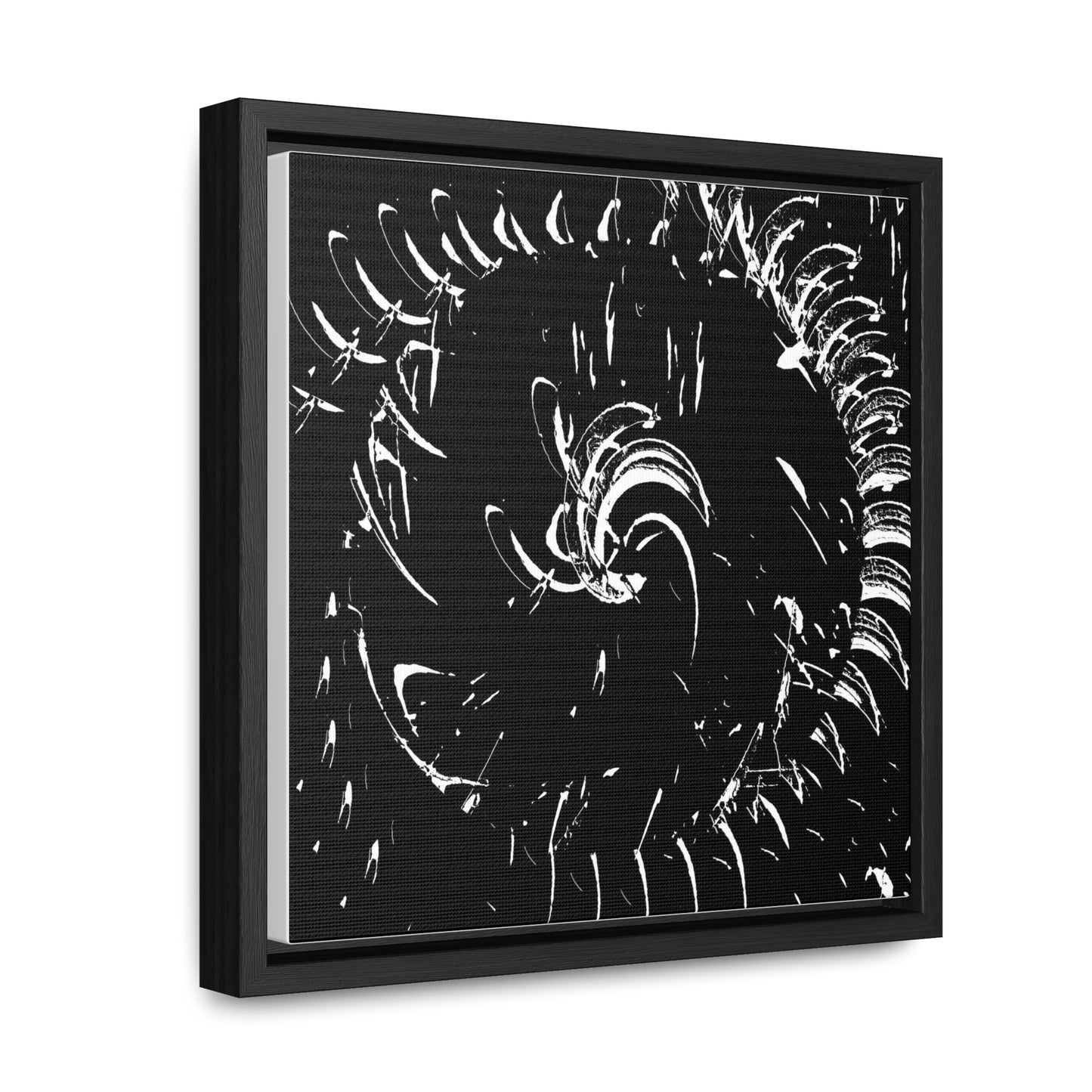 Gallery Canvas Wraps, Square Frame ... "Waning Moon" ... Central Idaho ... October 2022 ... Rendering Time: 22 Hours ... Original Works ...
