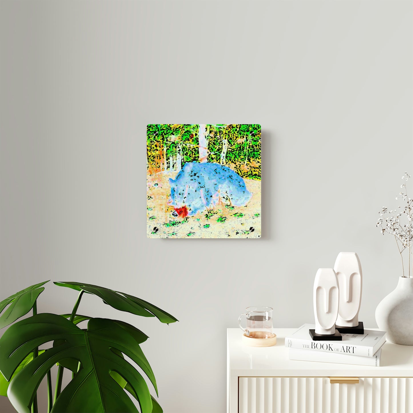 Acrylic Wall Art Panels ... RCY: "Rhett Creek Yogi ... '500 Lbs Of Autumn Season Hunger' ..."  ... September 2022 ... Central Idaho ... Original Works ...