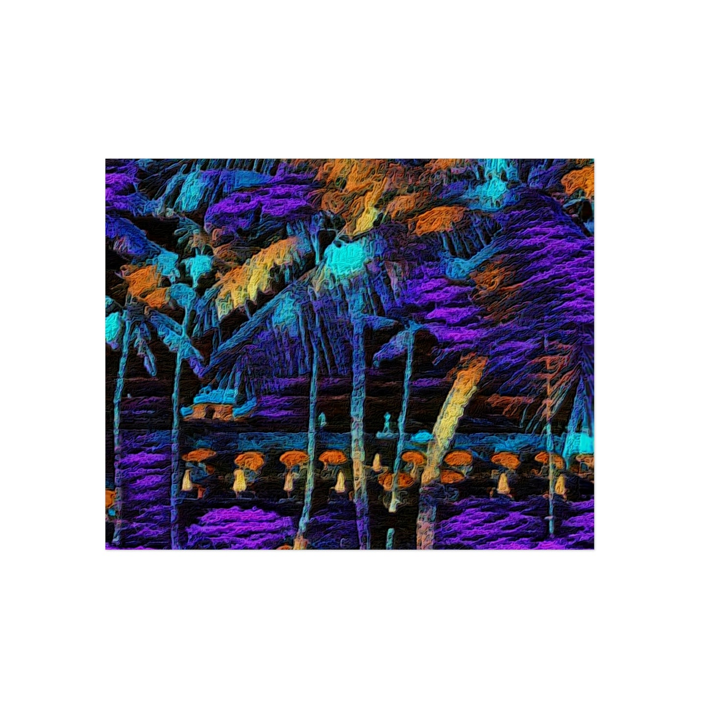 Aluminum Composite Panels ... "The Royal Hawai'ian: Waikiki Beach_Beach" ... Honolulu, HI ... Ocotber 2014 (Halloween) ... Original Works ...