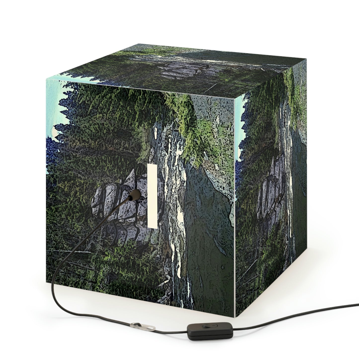 Light Cube Lamp ... "I Am Innocent" ... Tricky-Dick Immortalized ... Nixon Rock: Along The River ... Central Idaho, Summer 2020 ... Original Works ...
