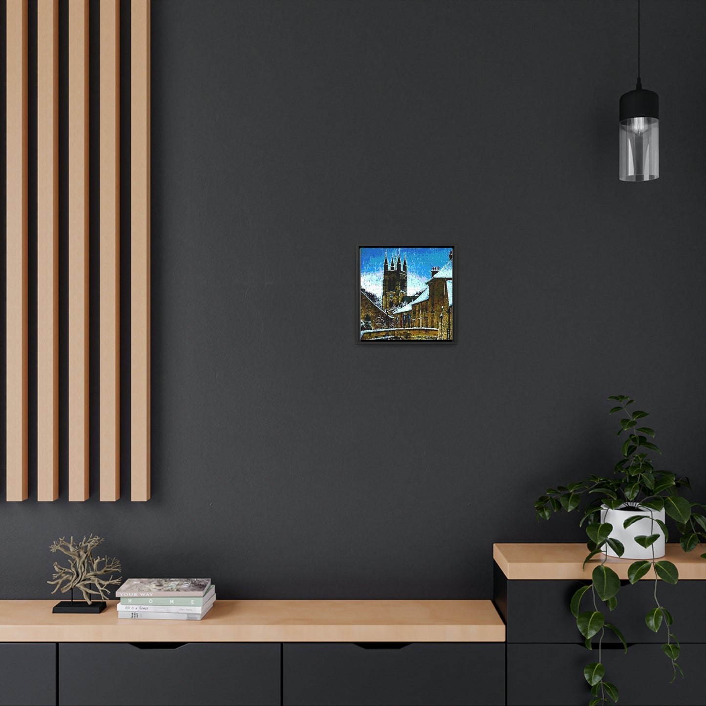 Gallery Canvas Wraps, Square Frame ... Walikng The Streets & Alleys ... 'Strolling The Canals ... '  ... Original Works  ...