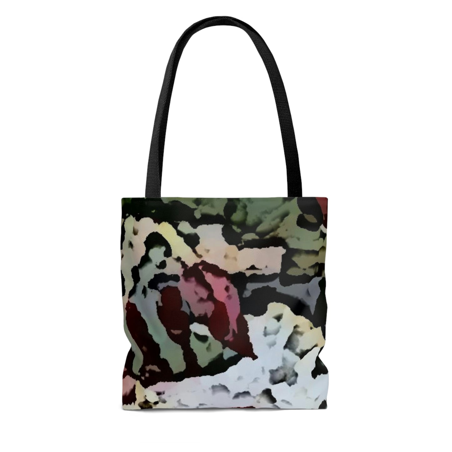 AOP Tote Bag ... "A Friendly Flower" ... Pointsettia 'Pointing' ... Original Works ... (Supplied Photograph)