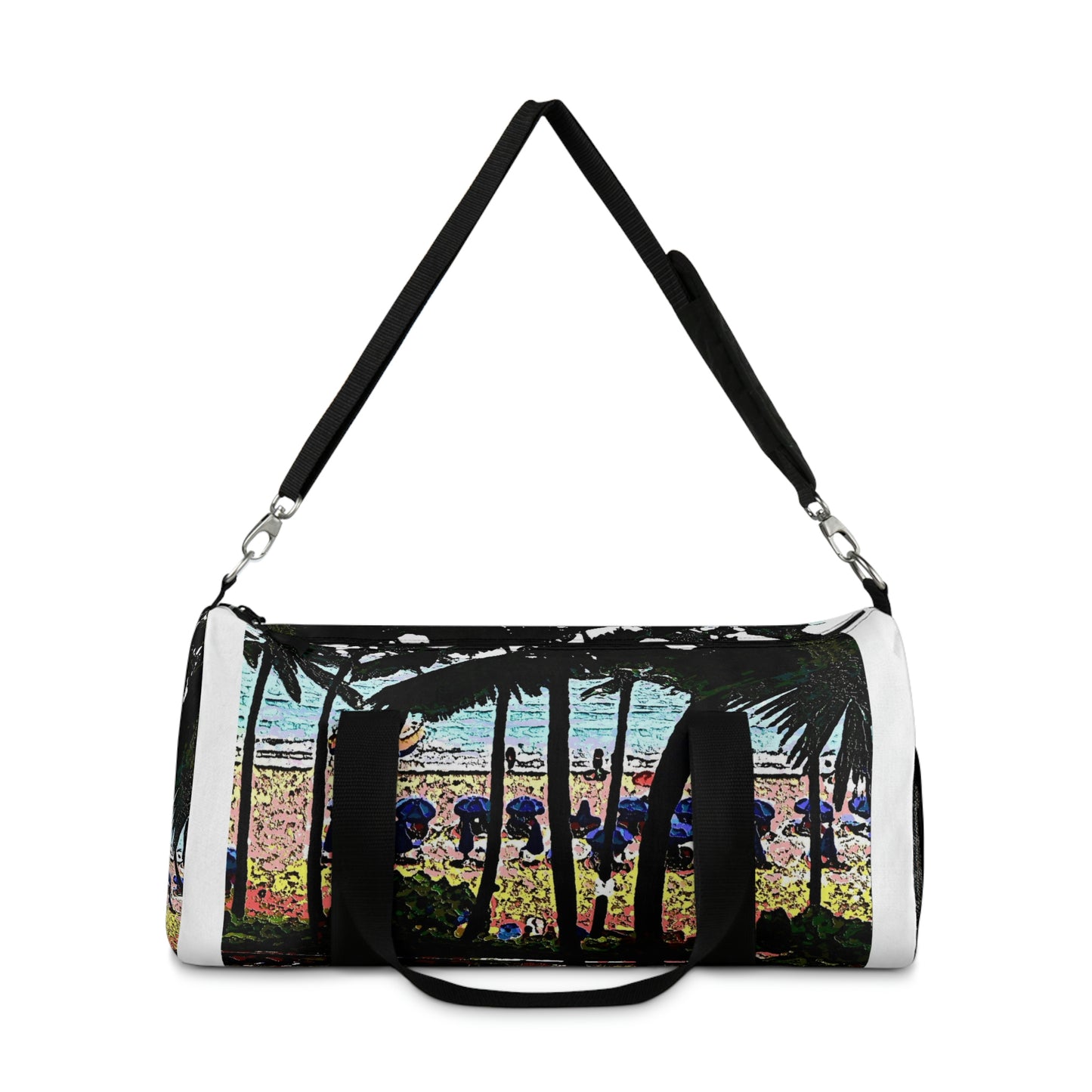 Duffel Bag ... "A Beautiful Beach Amongst The Palms" ... The Outrigger Waikiki, Honolulu, Oahu ... Original Works ...