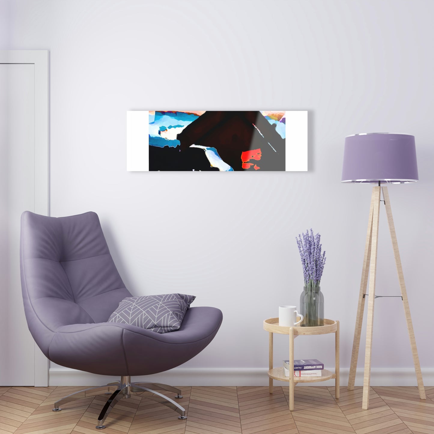 Acrylic Prints ... After An Intense Snow Storm ... 'Digging Out' ... A Vehicle & Cabin "In The Mountains" ... March 2023 ... Original Works ...