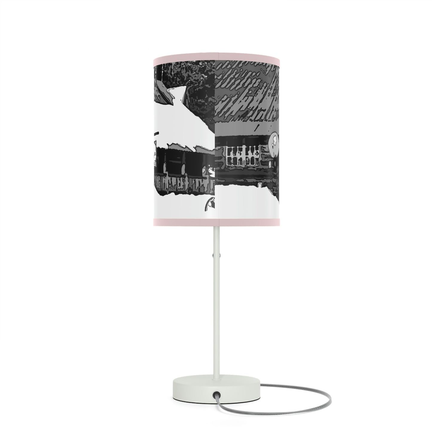 Lamp on a Stand, US|CA plug ... A Beautiful Lodge & Back-Country Outfitter In A Mountain Town ... 'Dixie, Idaho, November 2022' ... Original Works ...