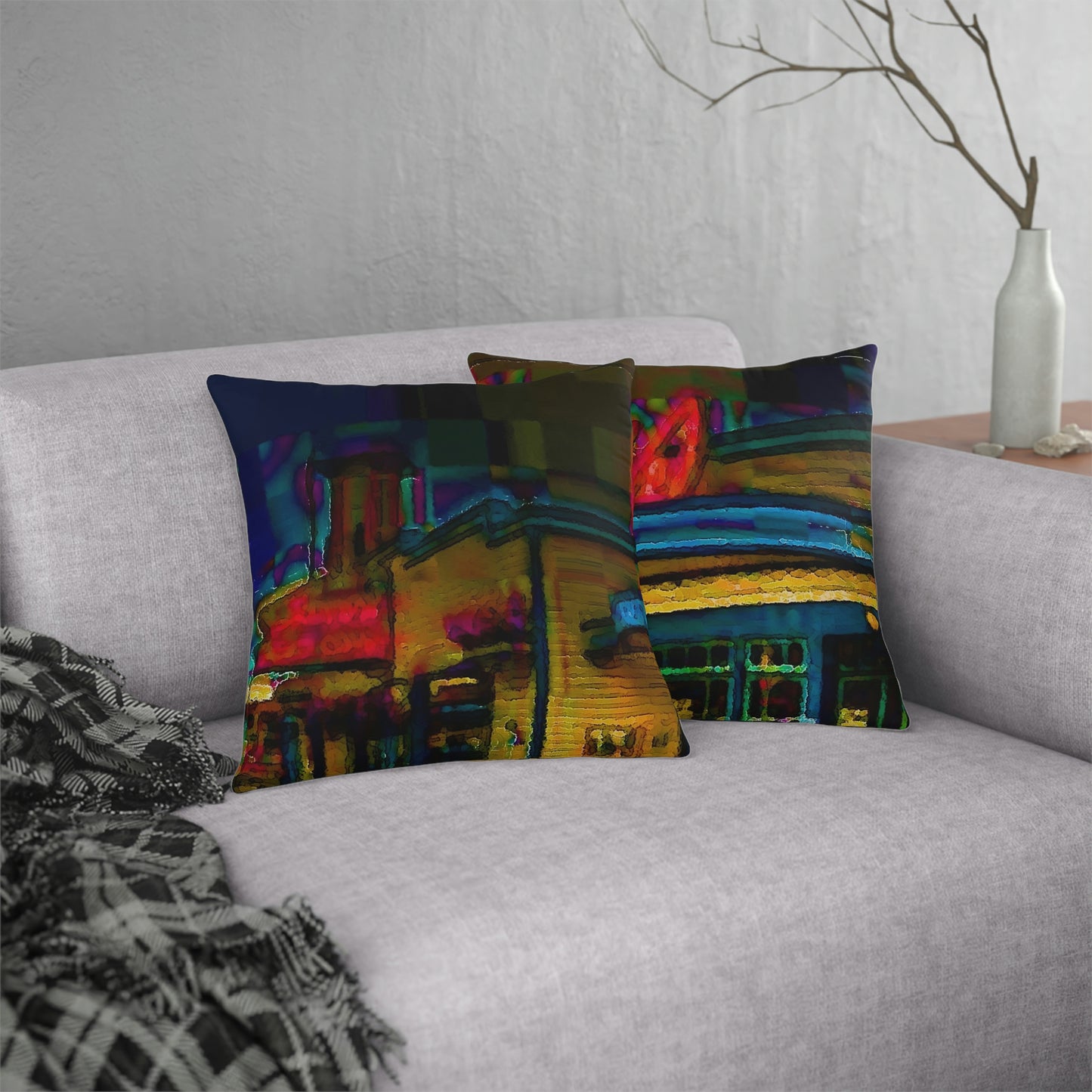 Waterproof Pillows ... In-A-Hurry & Stressed? ... Remember: Keep "Clam" ... Clam_Happy ...  'Ivars: Seattle Waterfront' ... Personal Archives ... Original Works ...