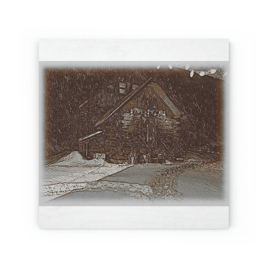 Wood Canvas ... Thanksgiving: And The Turkey Is Roasting & The Snow Is Falling ...