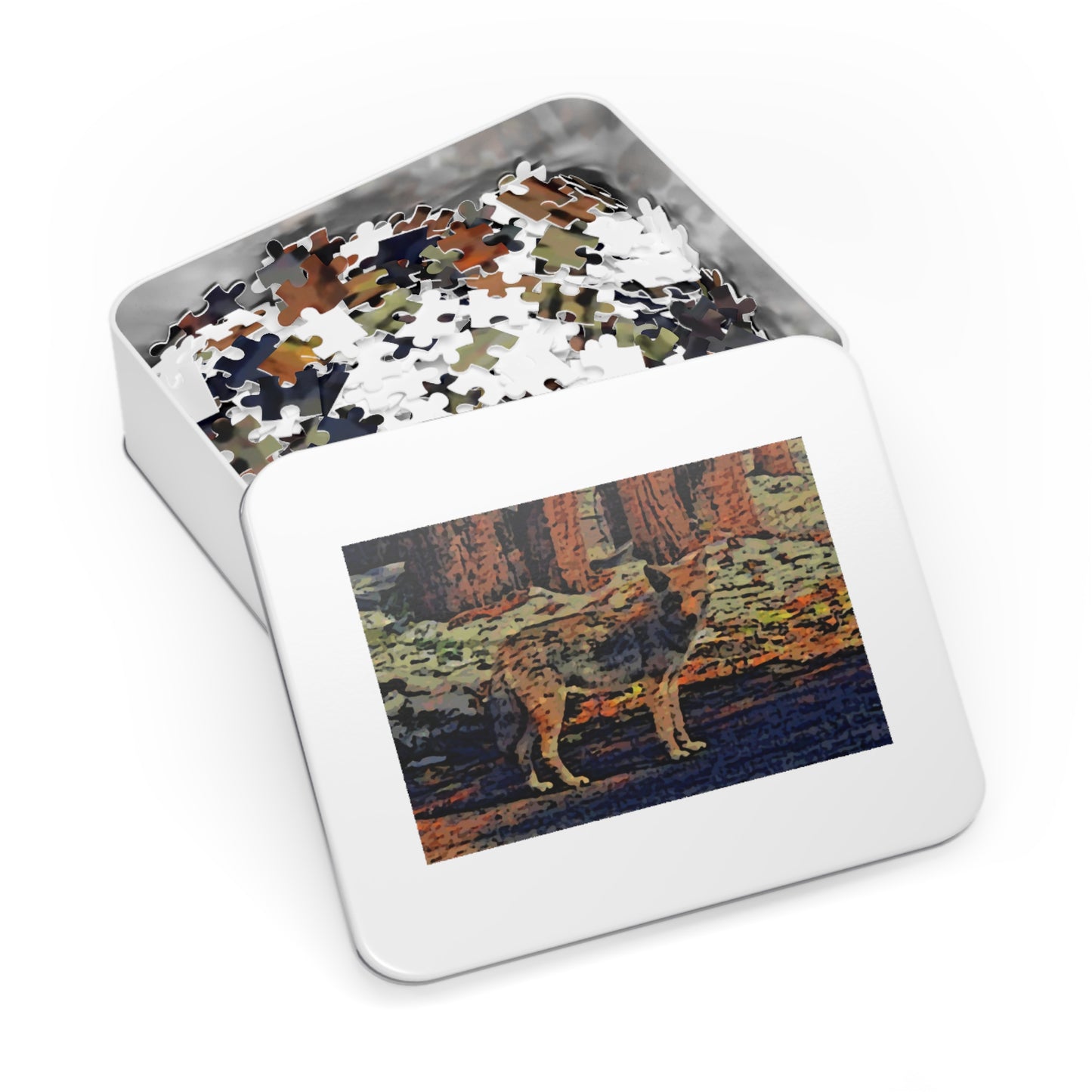 Jigsaw Puzzle (30, 110, 252, 500,1000-Piece) ... Coyote ... "Yosemite Valley: Circa May23 ... KPH Base Photo" ... Original Works ...