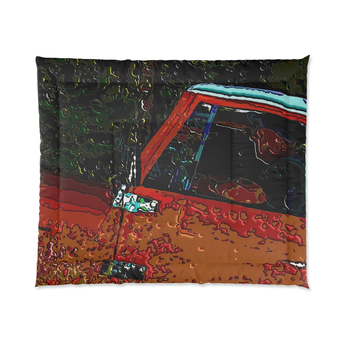 Comforter ... How-To-Drive-Idaho's-Mountain_Roads ... "Like A Professional" ... "Truckin' Like The Doo-Dah-Man" ...