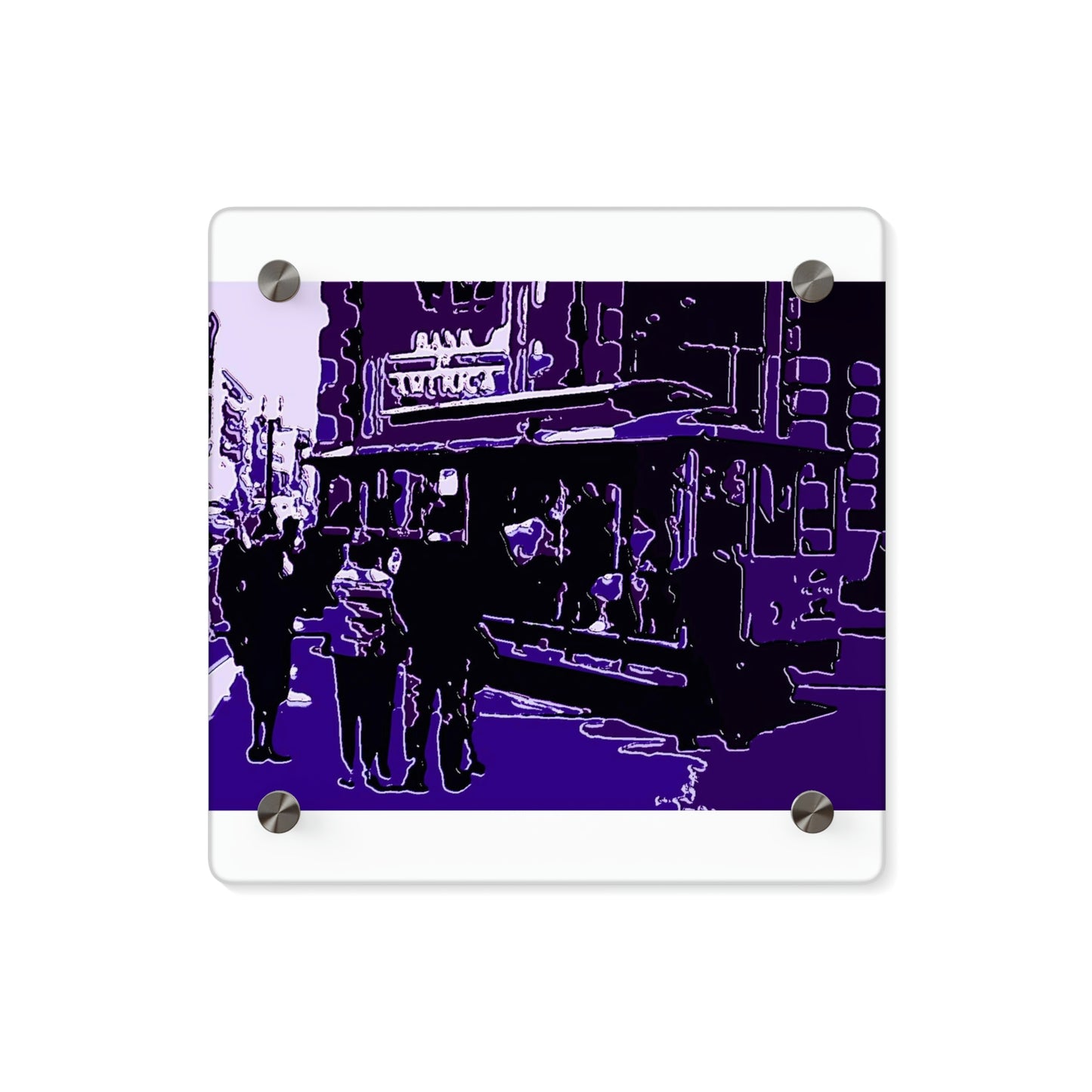Acrylic Wall Art Panels ... San Francisco ... 'Rice-A-Roni-A-San Francisco Treat' ... "A Cable Car Classic" ... Family Archives: 1973 ... Original Works ...