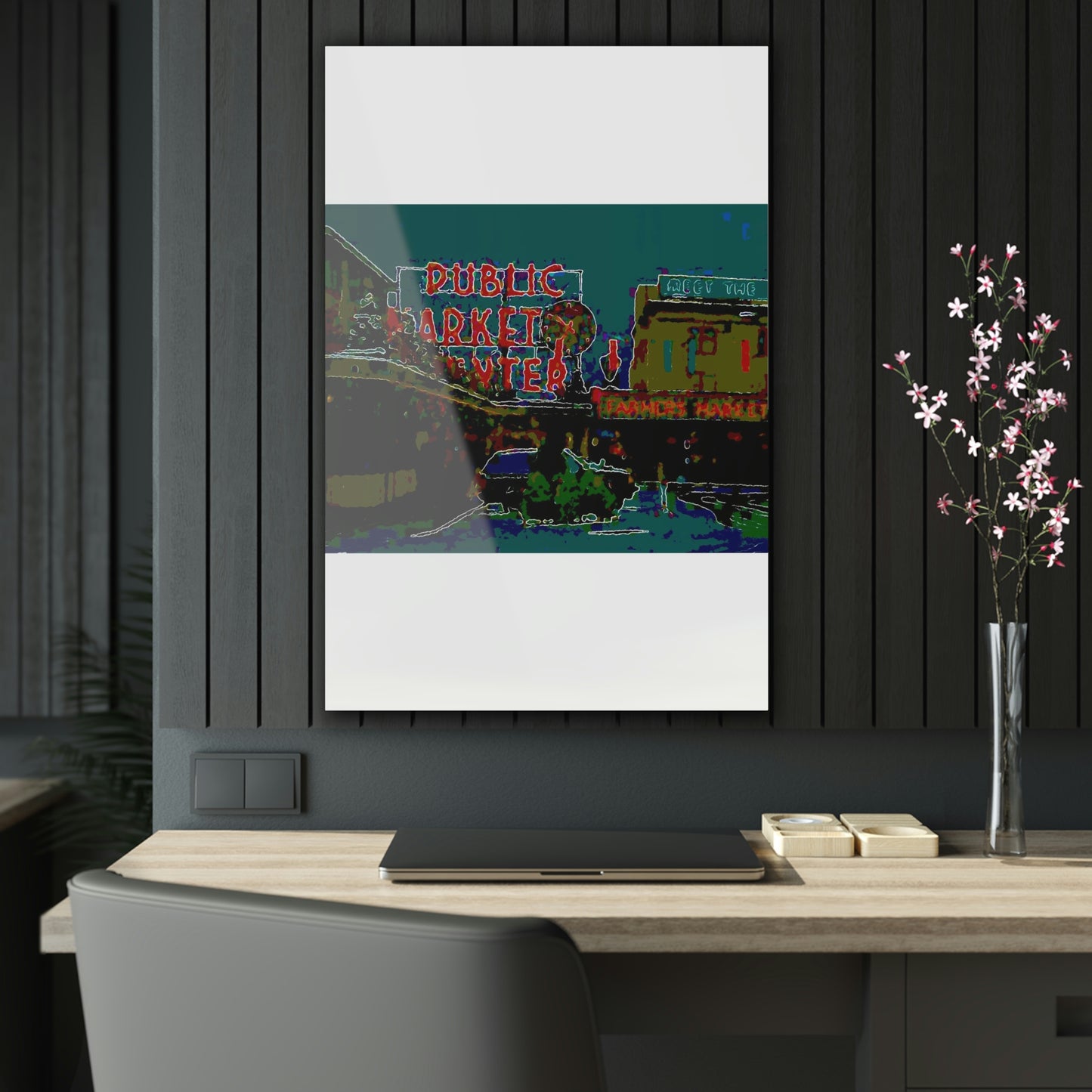Acrylic Prints ... "Seattle's PPM: Pike-Place-Market" ... I Remember That Day ... The Photo Shoot ... 'It Was Snowing' ... Original Works ...