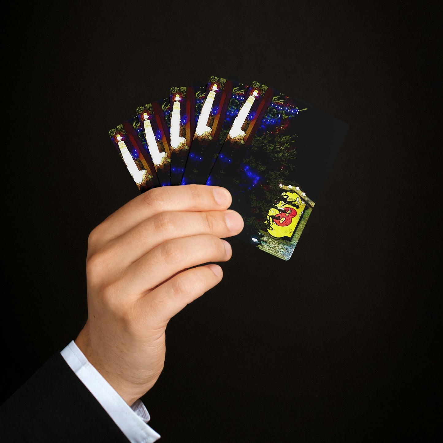 Custom Poker Cards ... A Very Nice Super-8 'On The Praire' ... Grangeville, Idaho ... Jan23 ... Original Works ...