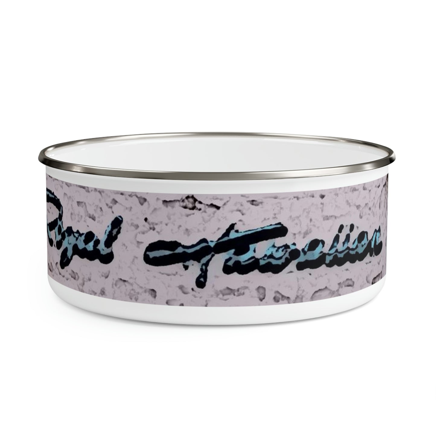 Enamel Bowl ...  "La Grande Entree" At: 'The Pink Palace' ... The Royal Hawai'ian ... Honolulu, HI ... '27Oct2014' ... Original Works ...