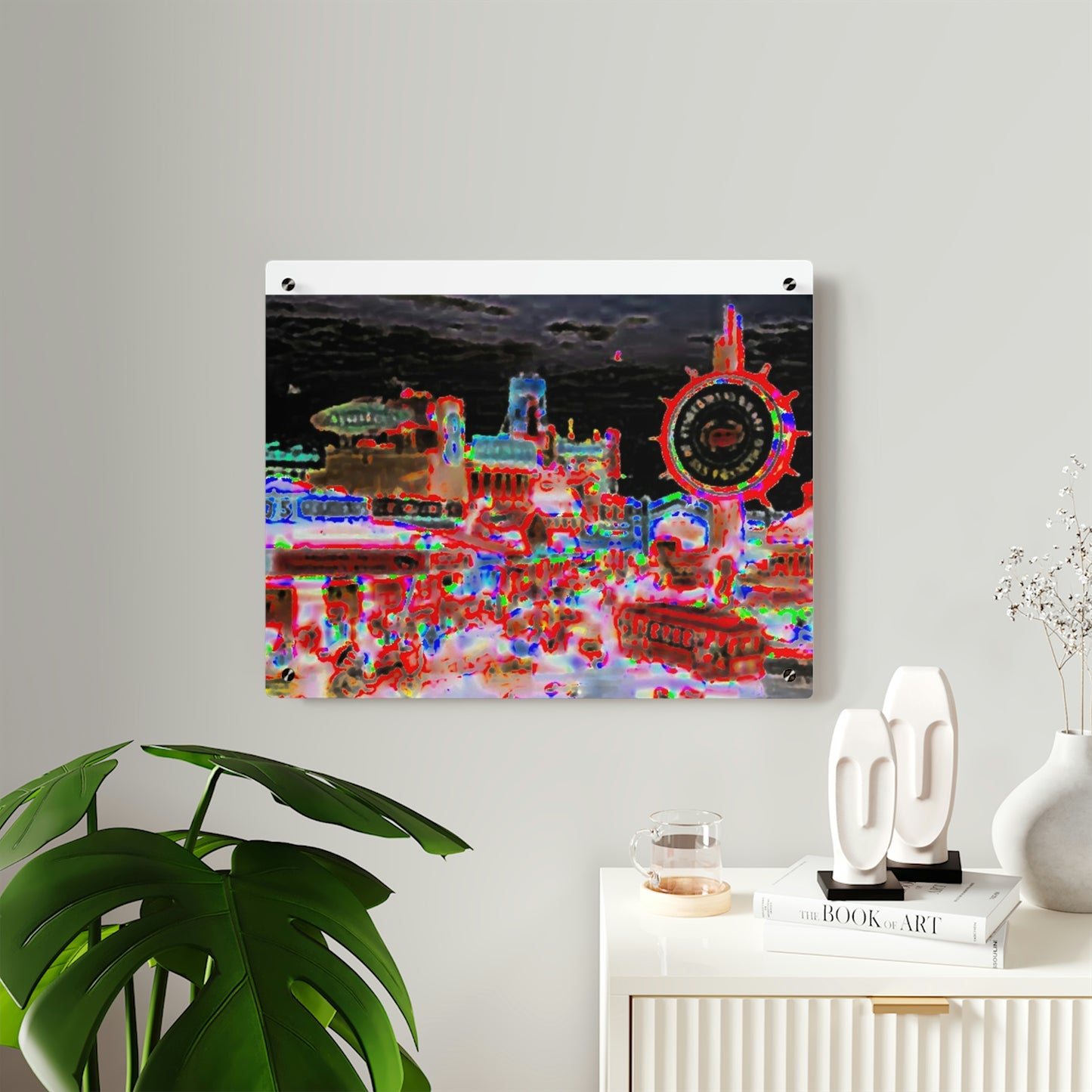 Acrylic Wall Art Panels ..."No.9 Fishermen's Grotto - Fishermen's Wharf, SF, California" ... Family Archives: 1970's ... Original Works ...