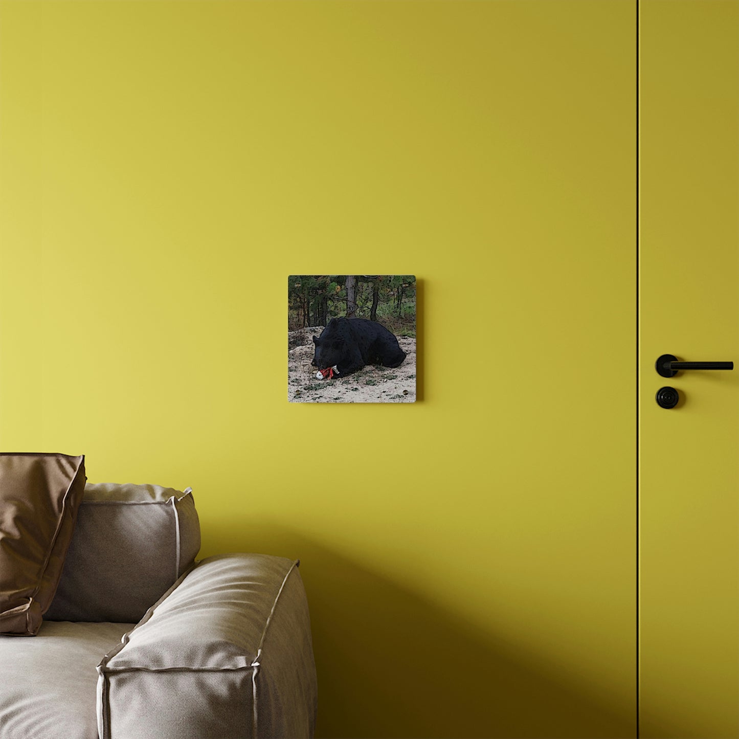 Acrylic Wall Art Panels ... RCY: "Rhett Creek Yogi ... '500 Lbs Of Autumn Season Hunger' ..."  ... September 2022 ... Central Idaho ... Original Works ...