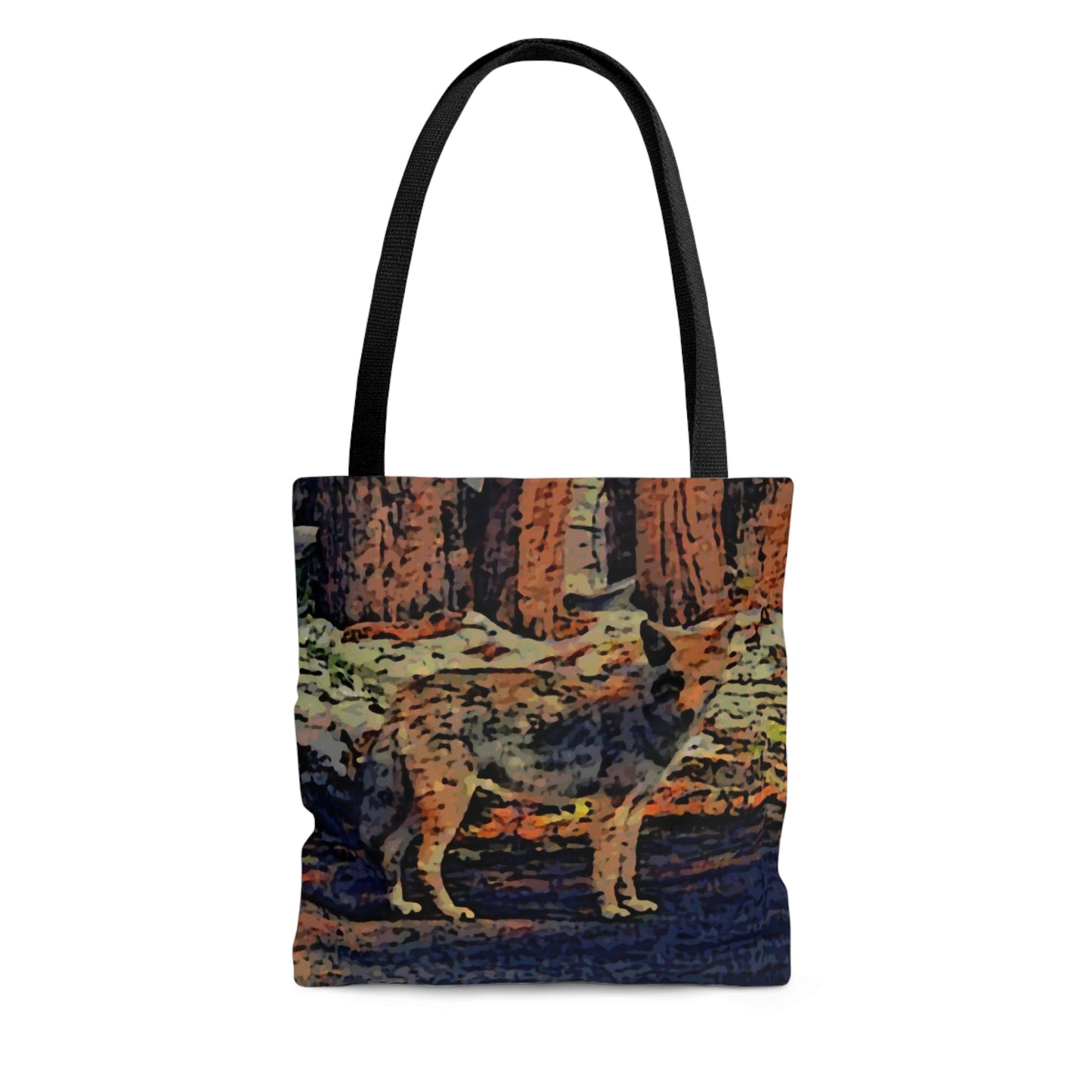 Tote Bag (AOP) ... Coyote ... "Yosemite Valley: Circa May23 ... KPH Base Photo" ... Original Works ...