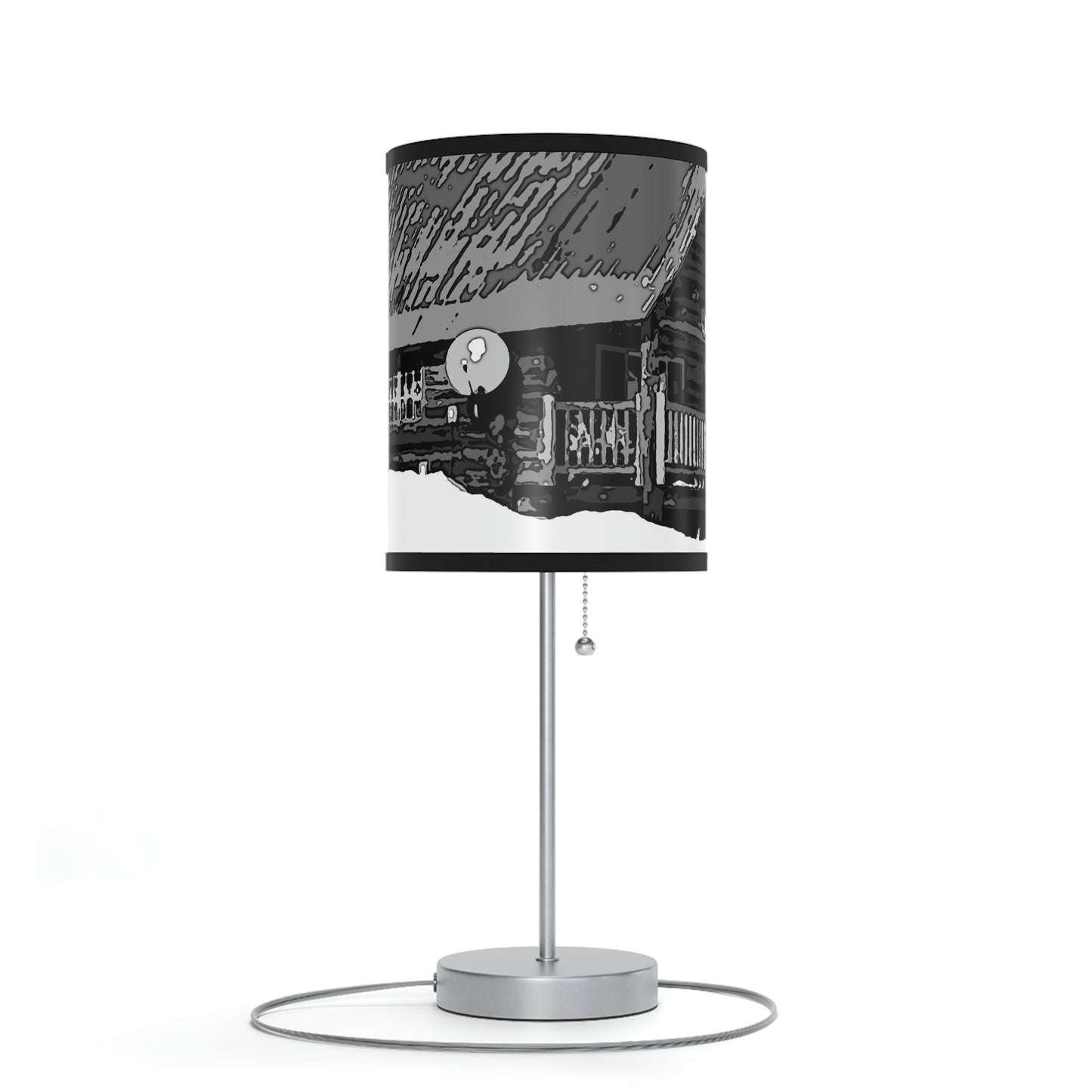 Lamp on a Stand, US|CA plug ... A Beautiful Lodge & Back-Country Outfitter In A Mountain Town ... 'Dixie, Idaho, November 2022' ... Original Works ...