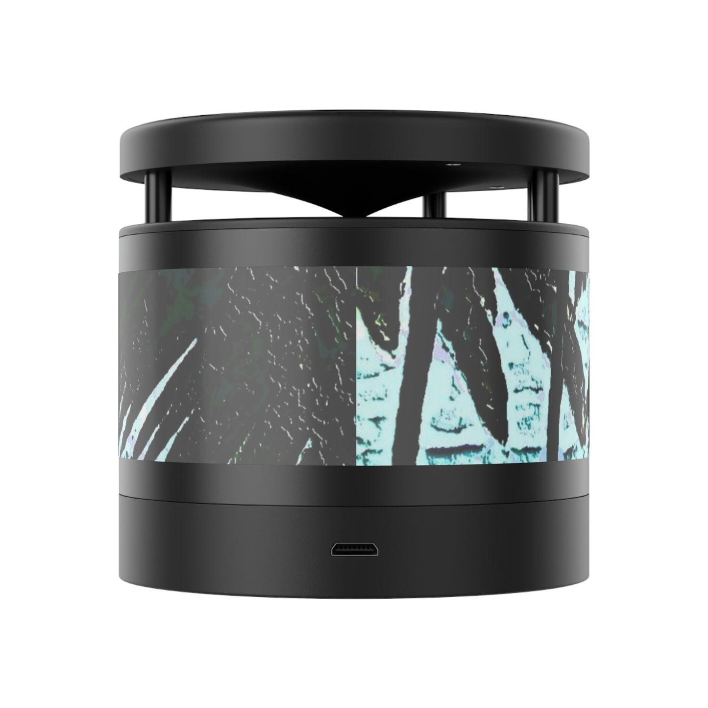 Metal Bluetooth Speaker and Wireless Charging Pad ... "A Beautiful Beach Amongst The Palms" ... The Outrigger Waikiki, Honolulu, Oahu ... Original Works ...