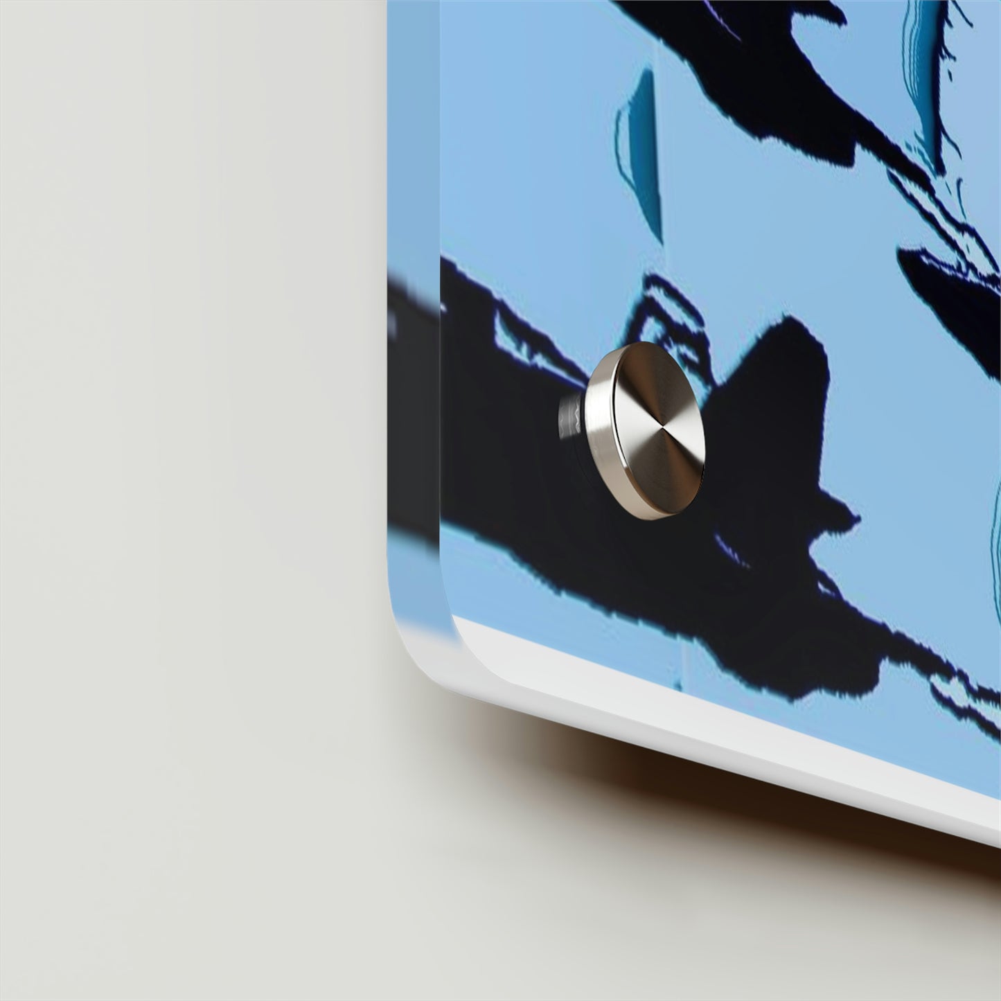 Acrylic Wall Art Panels ... Seattle Seafair ..."Blue Angels Run Over Lake Washington" ... Circa Mid 1980's ... Dr FJ Holt ... Original Works ...