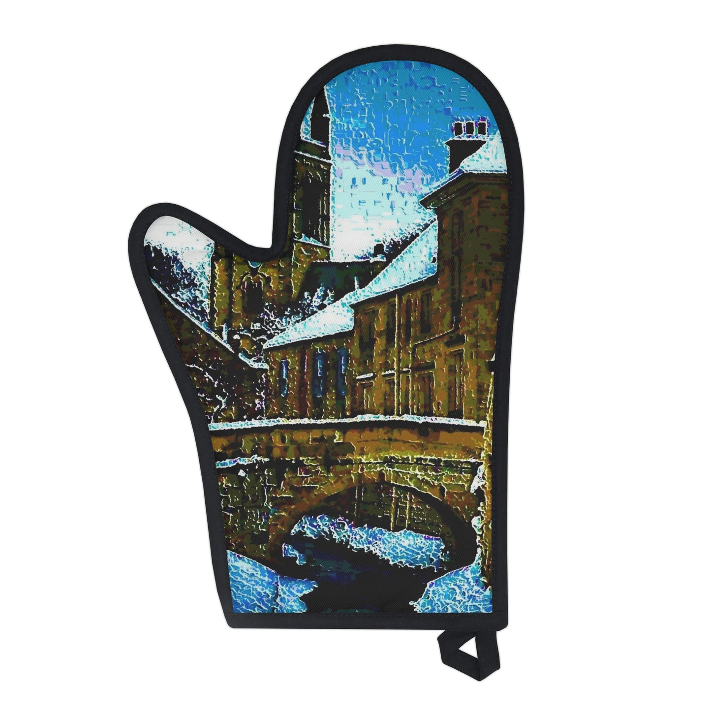 Oven Glove ...   Walikng The Streets & Alleys ... 'Strolling The Canals ... '  ... Original Works  ...