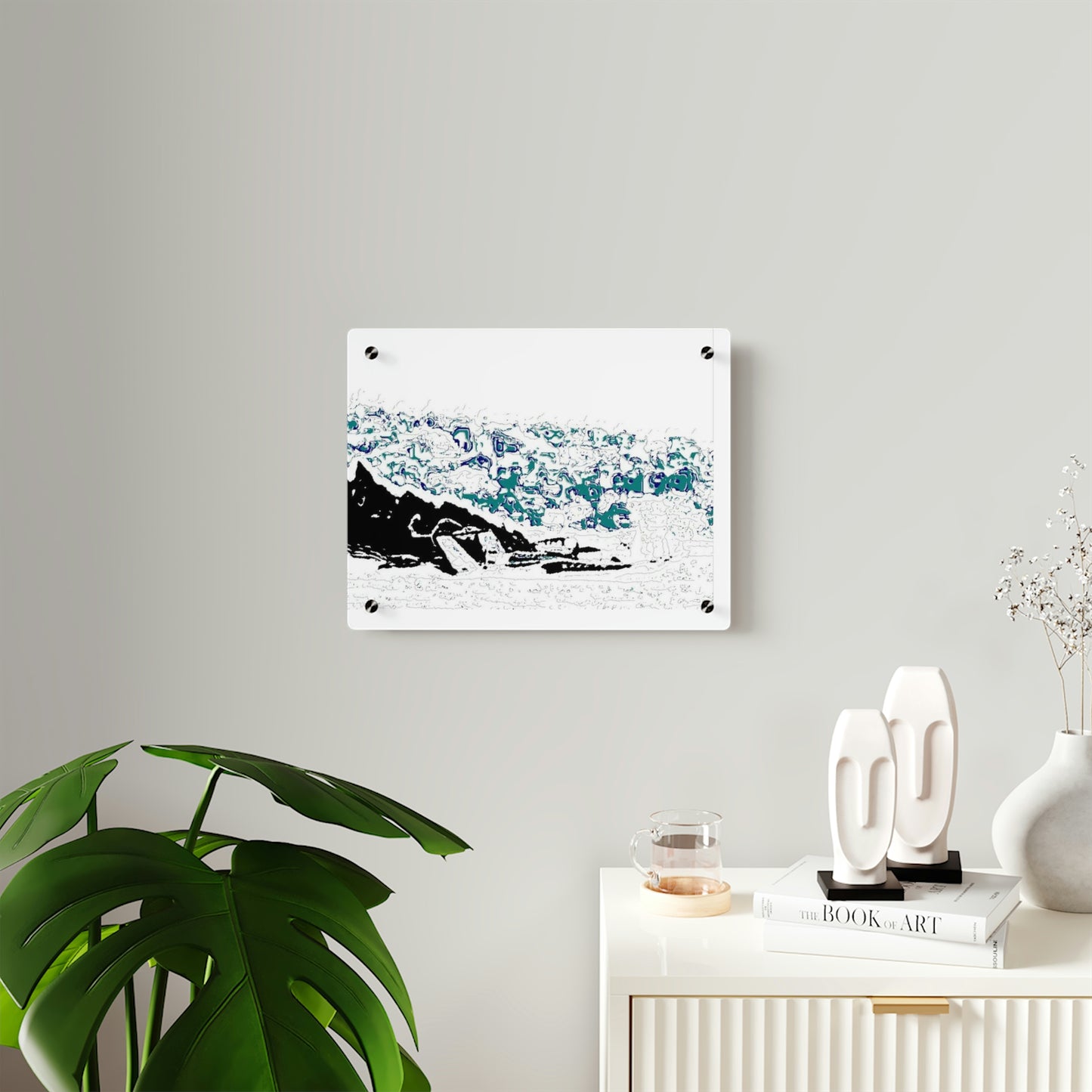 Acrylic Wall Art Panels ... Seattle Columbia Cup On Lake Washington ... "Dave Wilcox Heads For The Win" ... Associate Gift-Photo ... Original Works ...