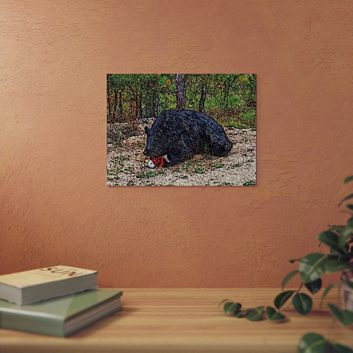 Aluminum Composite Panels ... A Local 'Yogi_5' ... RCY: "Rhett Creek Yogi: 500#'s Of Hungry Black Bear" ... 28-29Sep23 ... Original Works ... Client Project-Folio ...