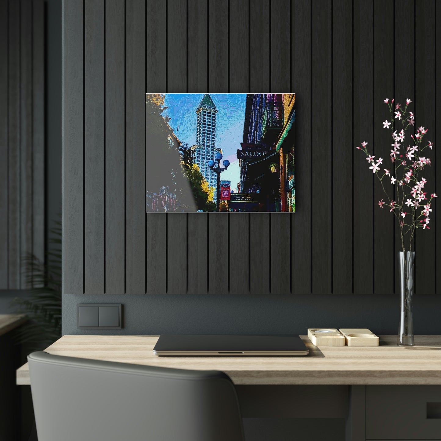 Acrylic Prints ... Pioneer Square & Smith Tower ... 'That World Famous View' ... Colleague Supplied Photo ... Original Works ...