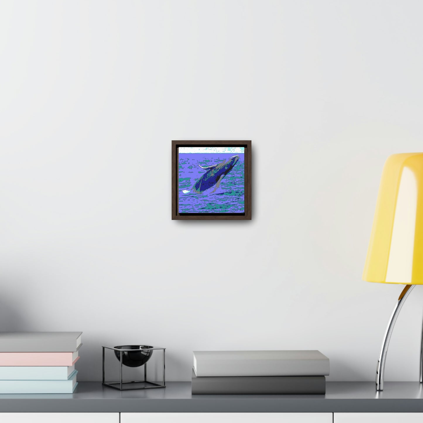 Gallery Canvas Wraps, Square Frame ... Baby Humpback Breaching ... Maui, HI: April 2022 ... "Family Archives: KPH" ... Original Works ...
