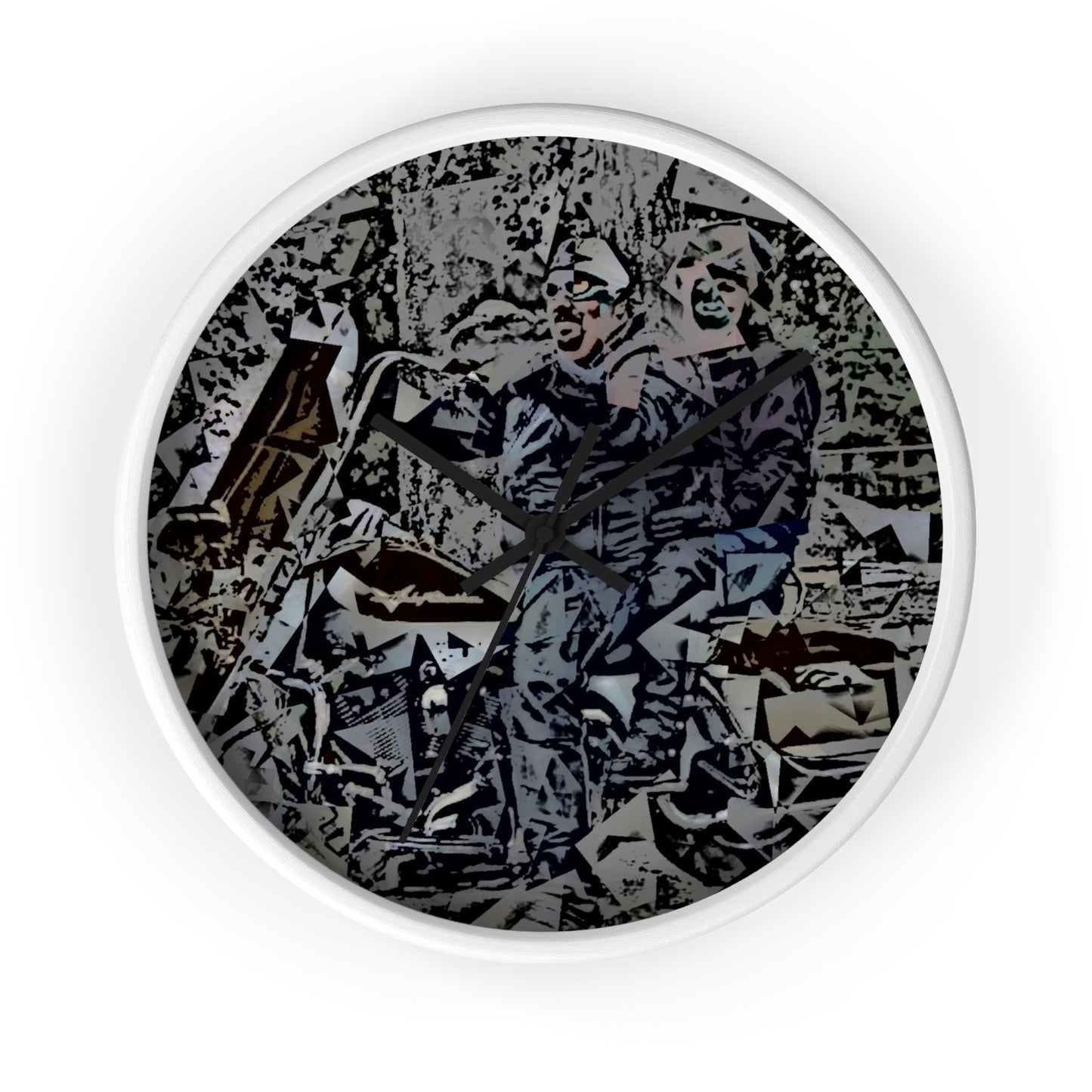 Wall clock ... The Open Road Beckons ... "Harley 'D' Yearnings ..."  Original Works ...