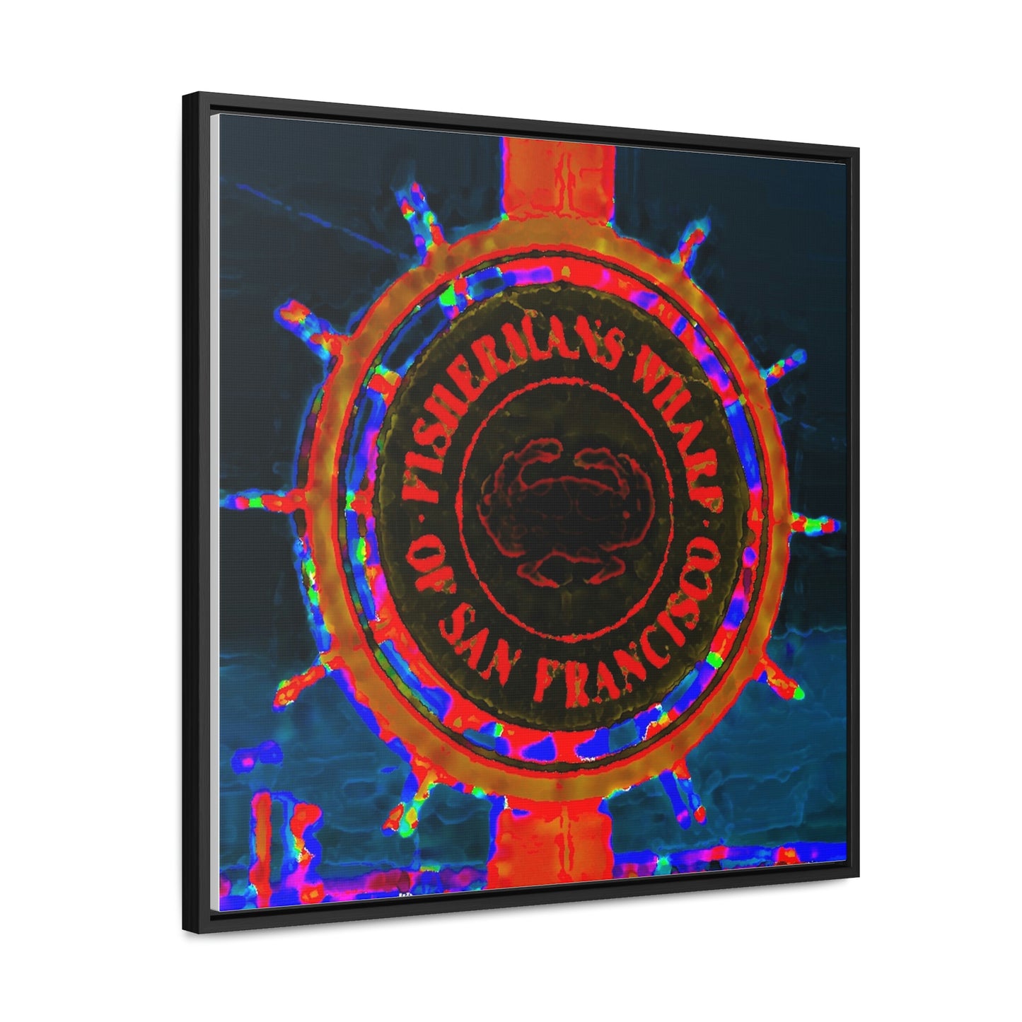Gallery Canvas Wraps, Square Frame ... "No.9 Fishermen's Grotto - Fishermen's Wharf, SF, California" ... Family Archives: 1970's ... Original Works ...