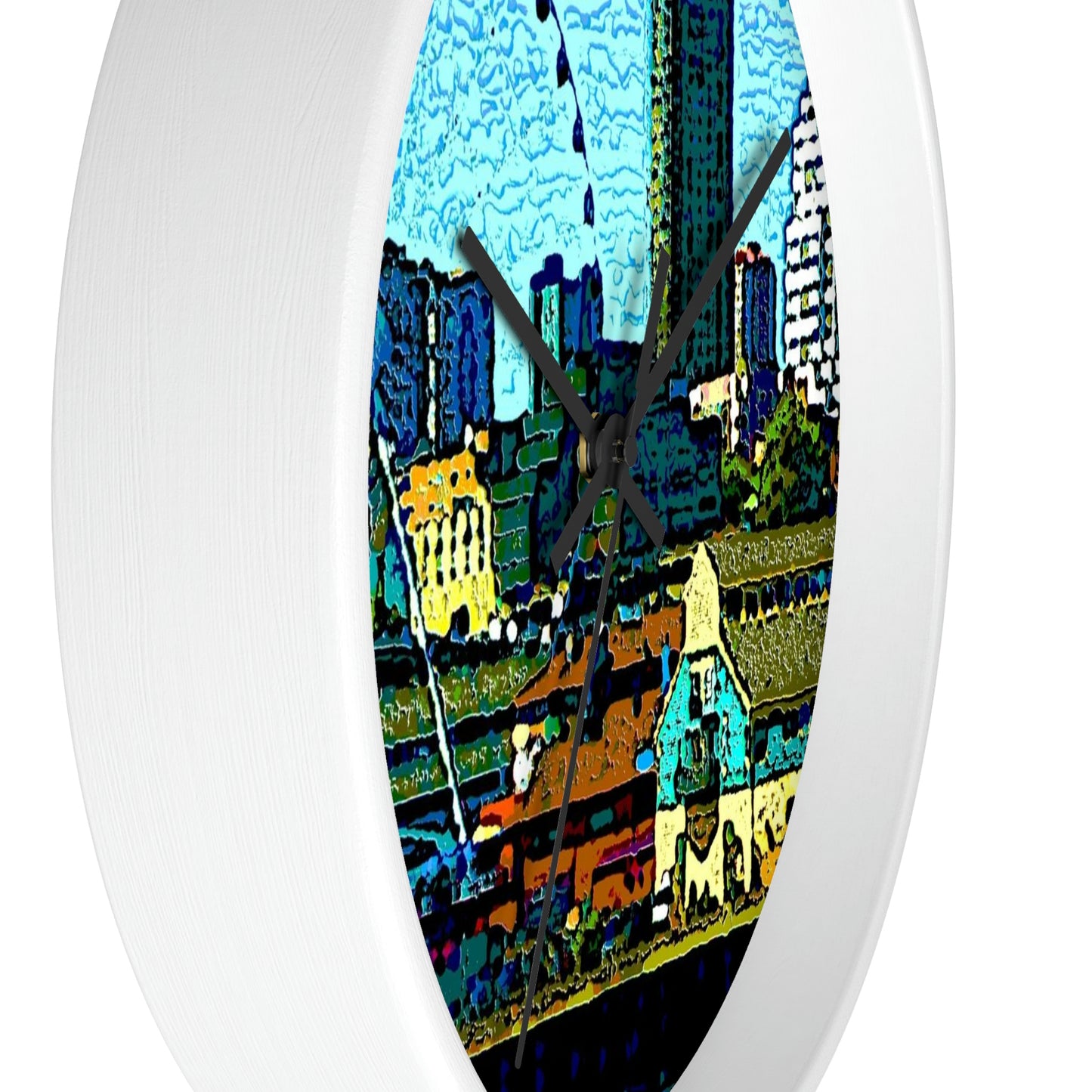 Wall clock ... That Classic Wheel ... 'Seattle's Wheel' ... & An Old Classic Waterside Vendors ...  'Family Archives' ... Original Works ...