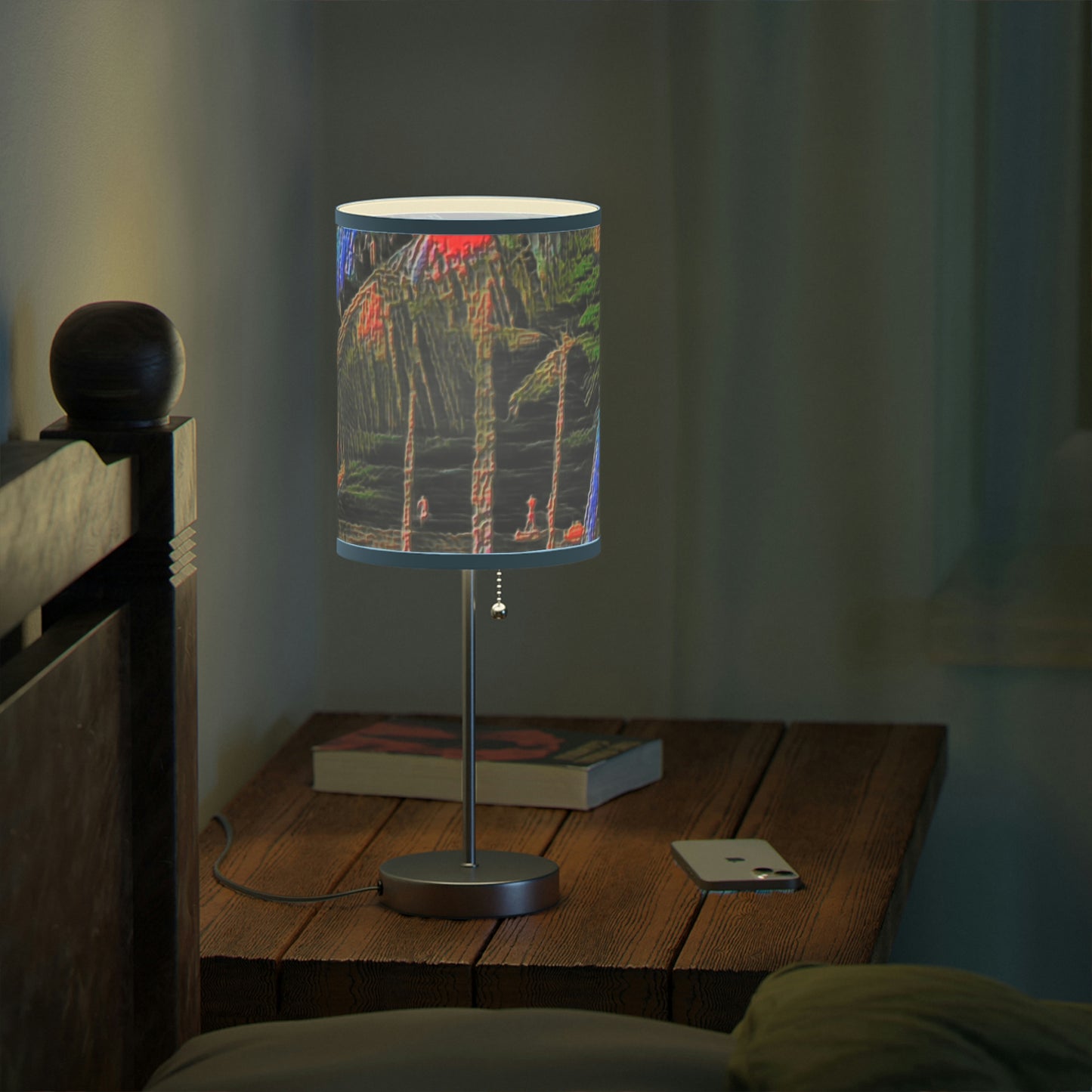Lamp on a Stand, US|CA plug ... "The Royal Hawai'ian: Waikiki Beach_Beach" ... Honolulu, HI ... Ocotber 2014 (Halloween) ... Original Works ...